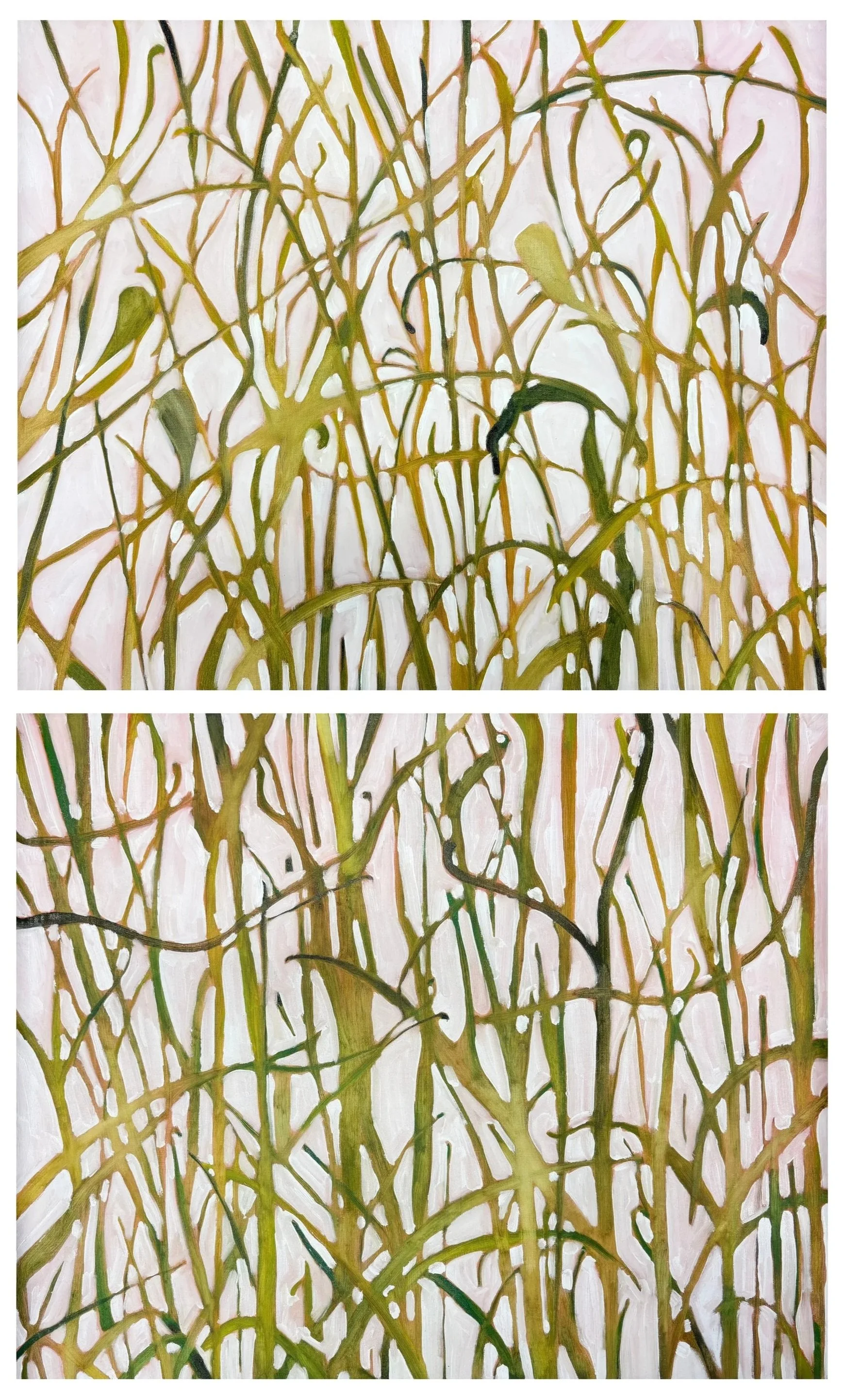 Untitled, 2026, oil on linen, 52 x 32 inches