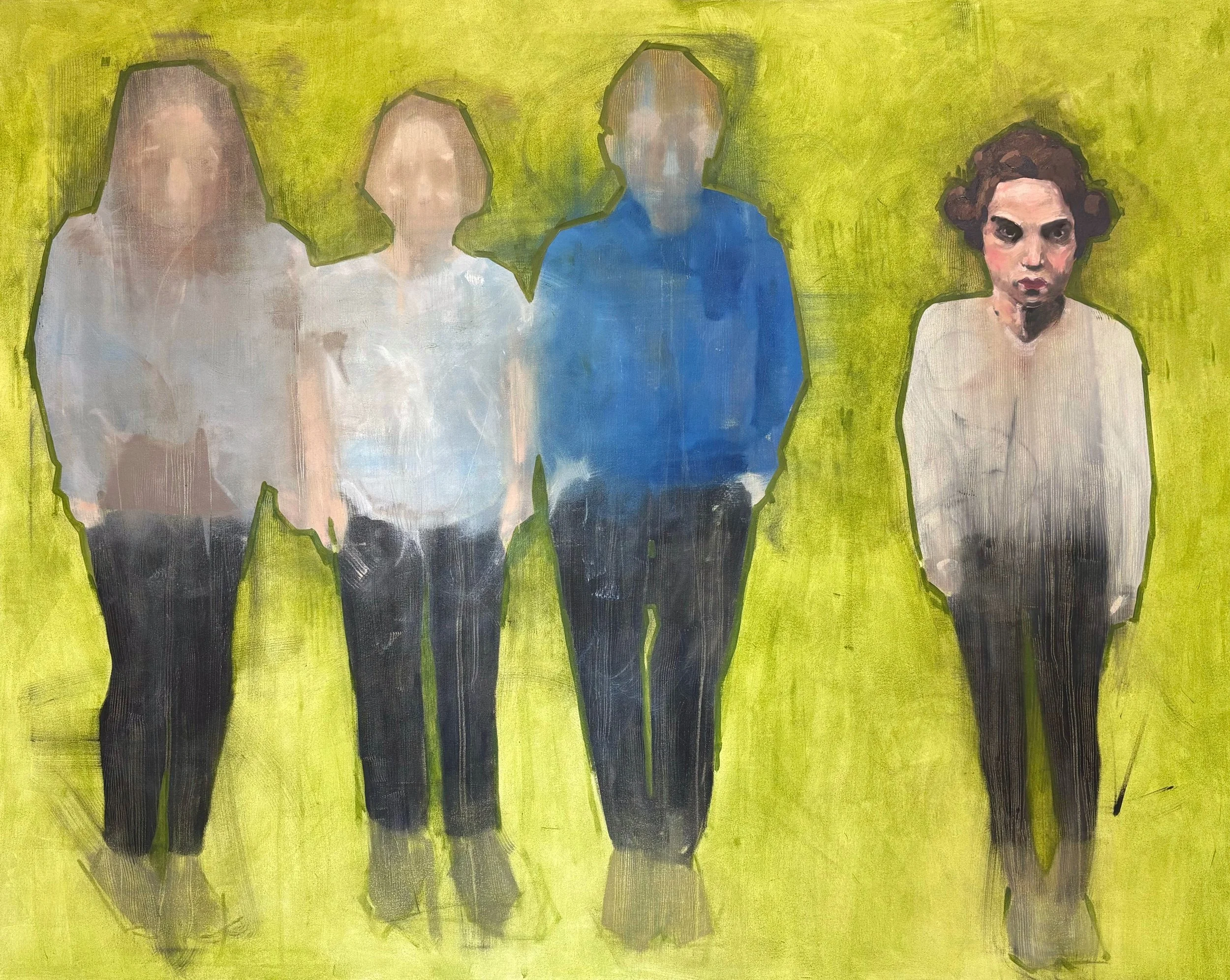 Continuity, 2025, Oil on Canvas, 58 x 72 inches