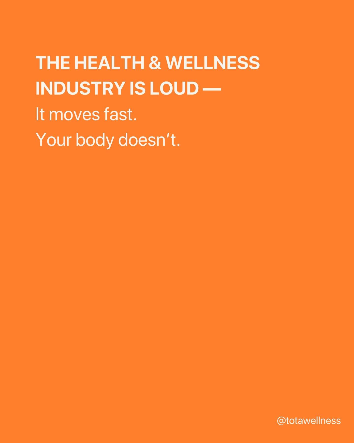 Have you ever been overwhelmed by all the information in the health &amp; wellness industry? You&rsquo;re not alone. 
Trends come and go, every year. Keto, paleo, gluten free..the list goes on. 
As much as it can be overwhelming, the most important t