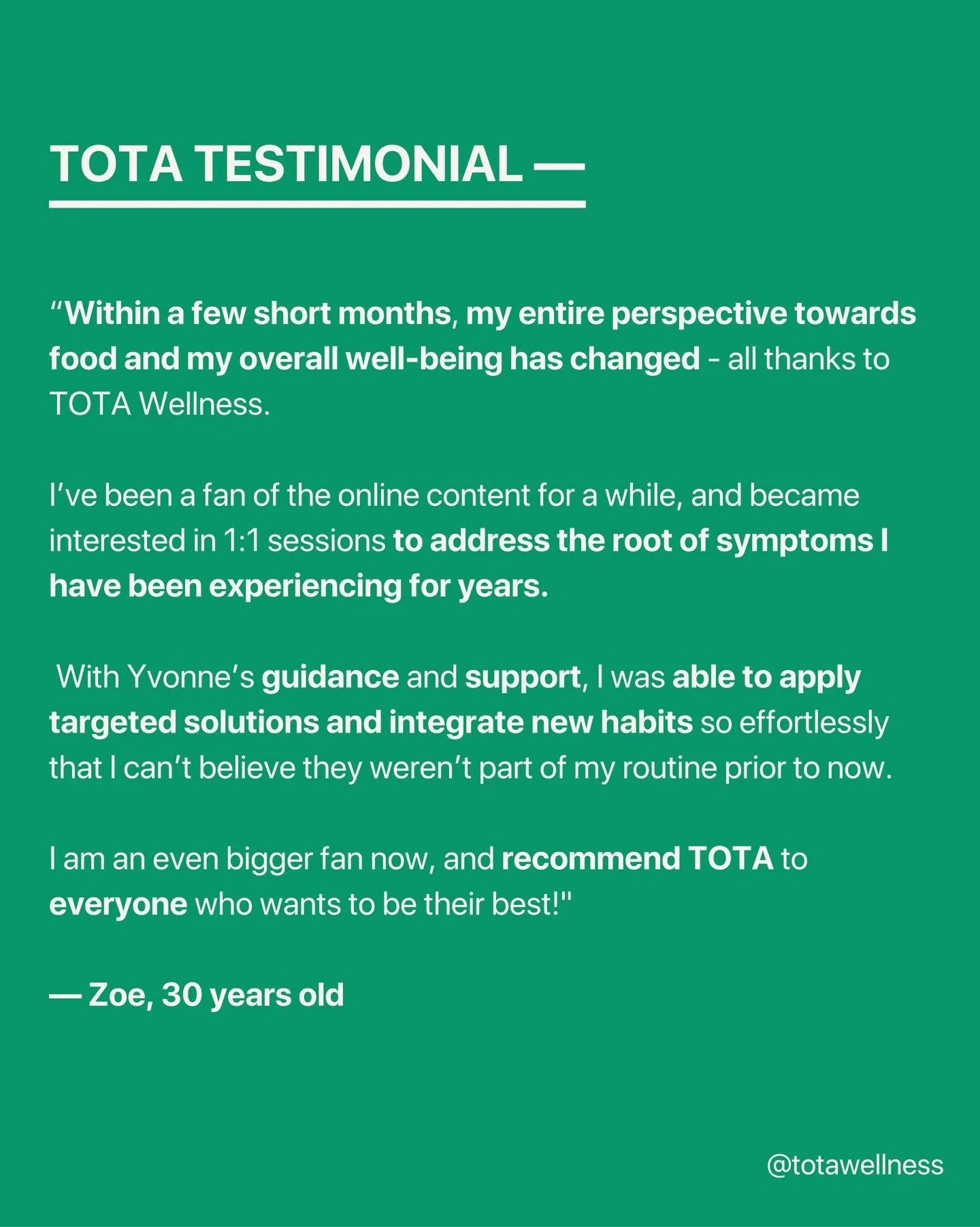 client love 🤍 

There&rsquo;s nothing more gratifying than knowing I&rsquo;ve supported my clients in building a deeper &amp; better understanding of their body, as well as helping them integrate habits that make them feel good. 

This is what my jo