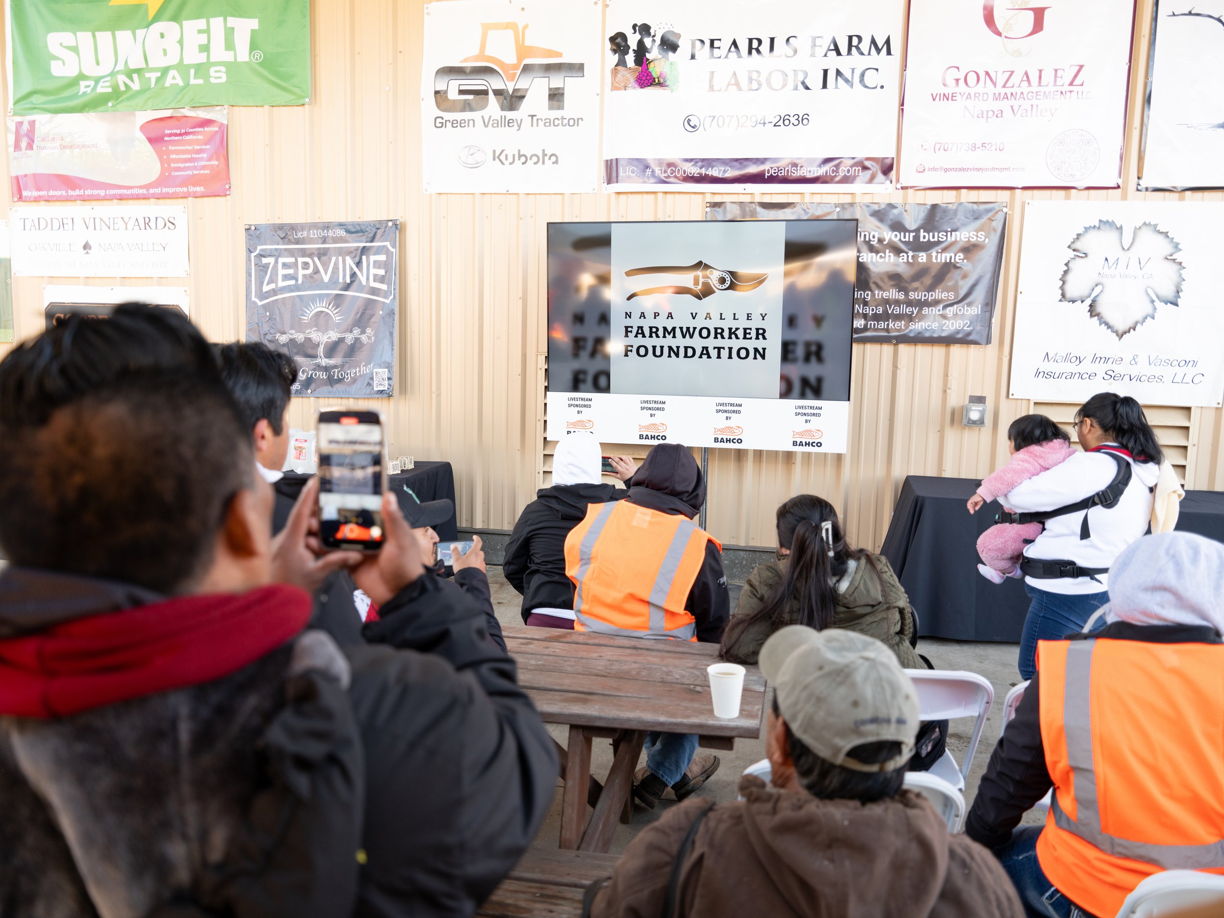 2025 Pruning Contest Spectators Watching Livestream of Competition.jpg
