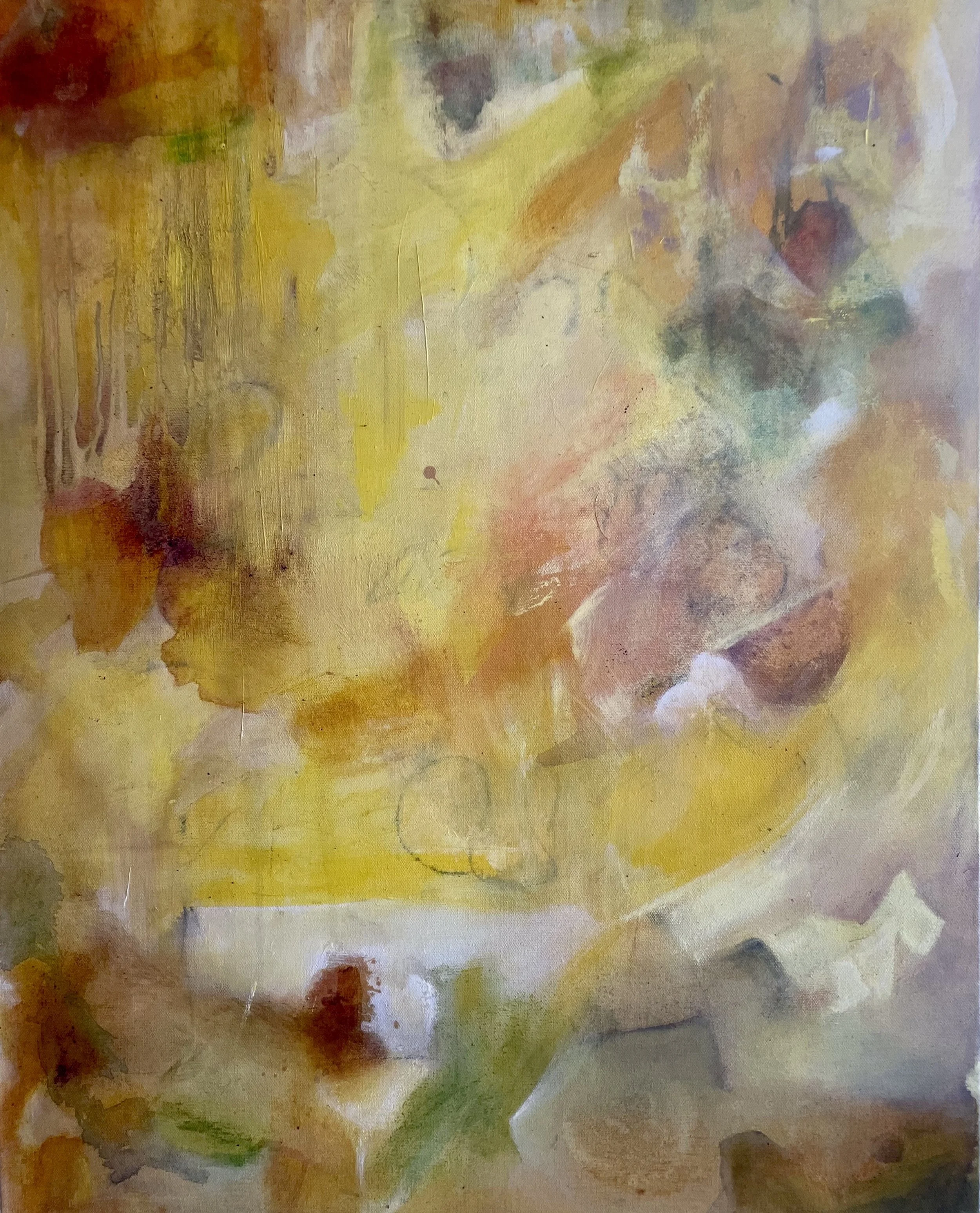Yello | 24 x 30 inches | Mixed media on canvas | $1200
