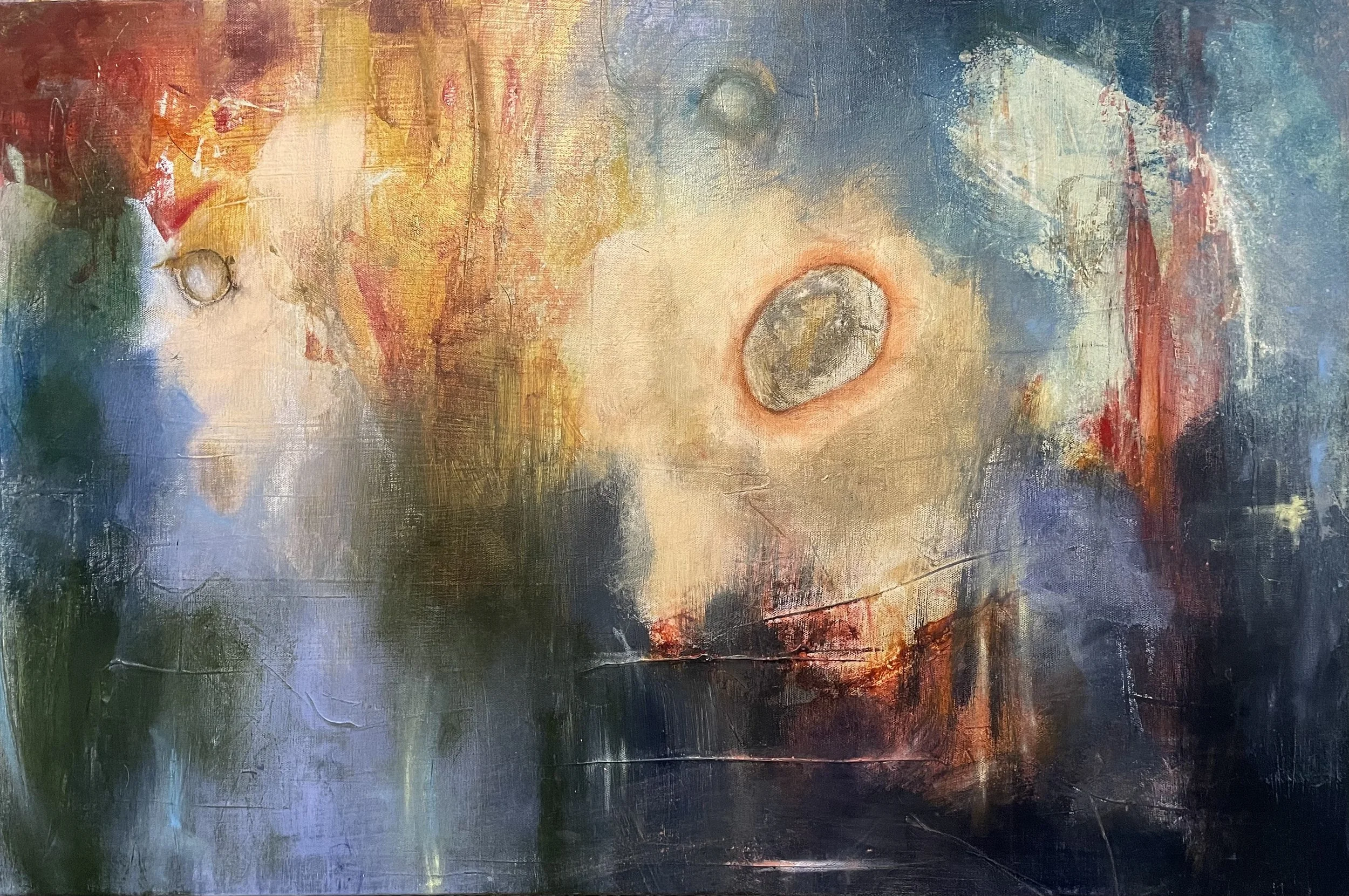 Epitaph | 24 x 36 inches | Mixed media on canvas | $1,500