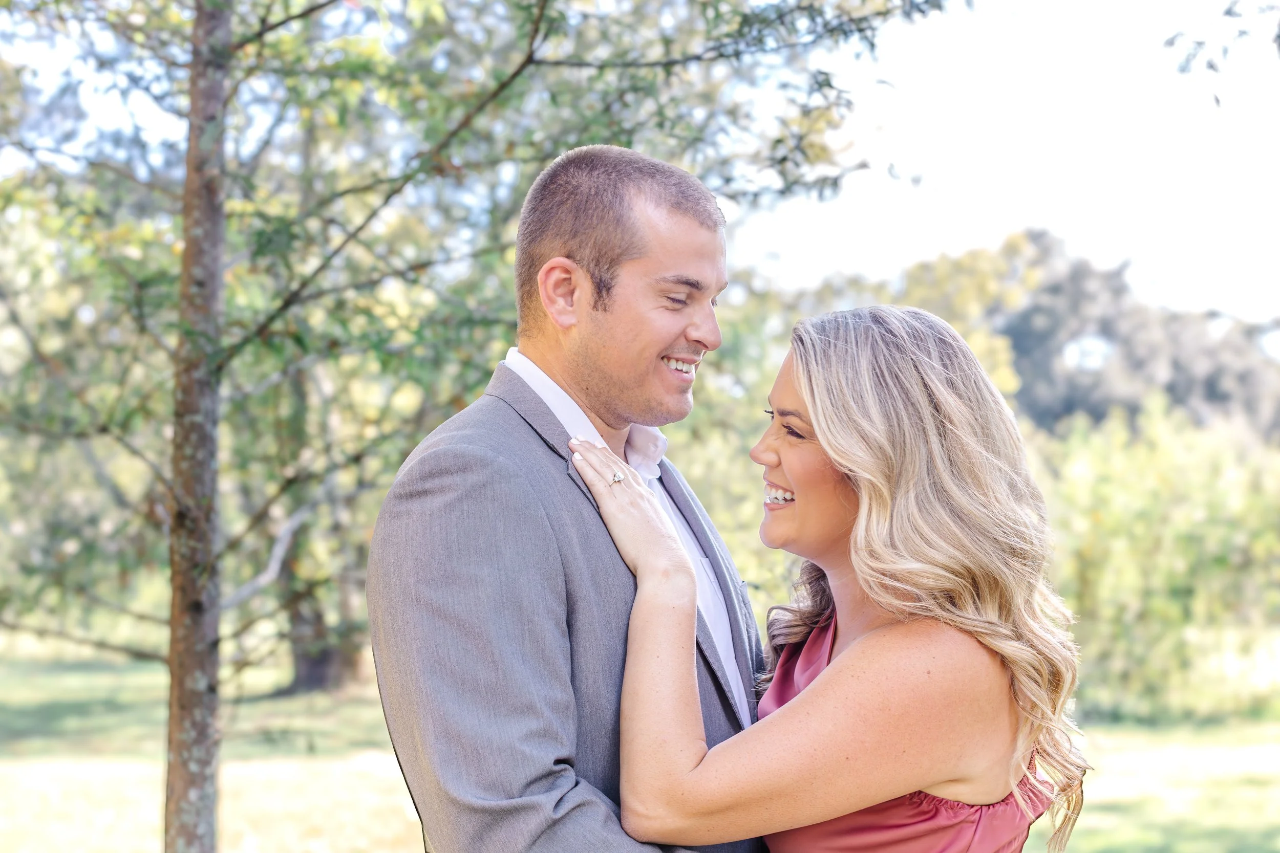 Engagement portrait session in Baton Rouge, Louisiana by Heavenly Bliss Photography