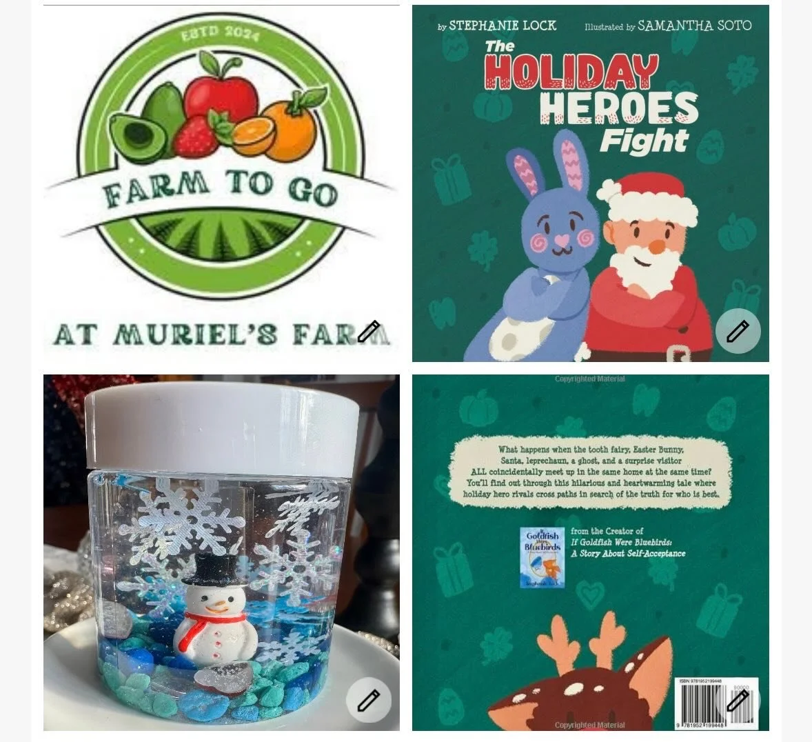 It&rsquo;s STILL the most wonderful time of the year! (&hellip;for a few more days😉🥳). Stop by TOMORROW anytime between 10:30-11:30AM at the lovely Farm-To-Go in Slate Hill to participate in their most fun yet Deal Of The Day, a FREE snow globe cra