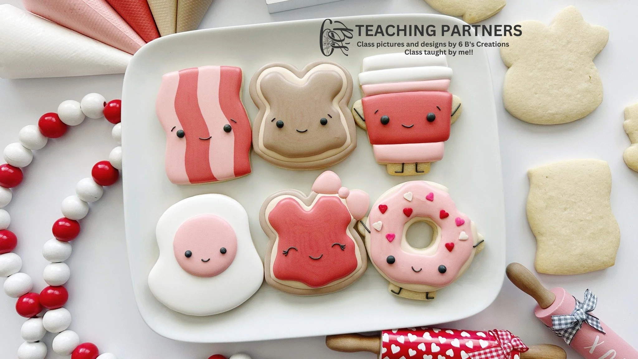 Valentine’s Cookie Decorating Workshop by Kimball Creations Co