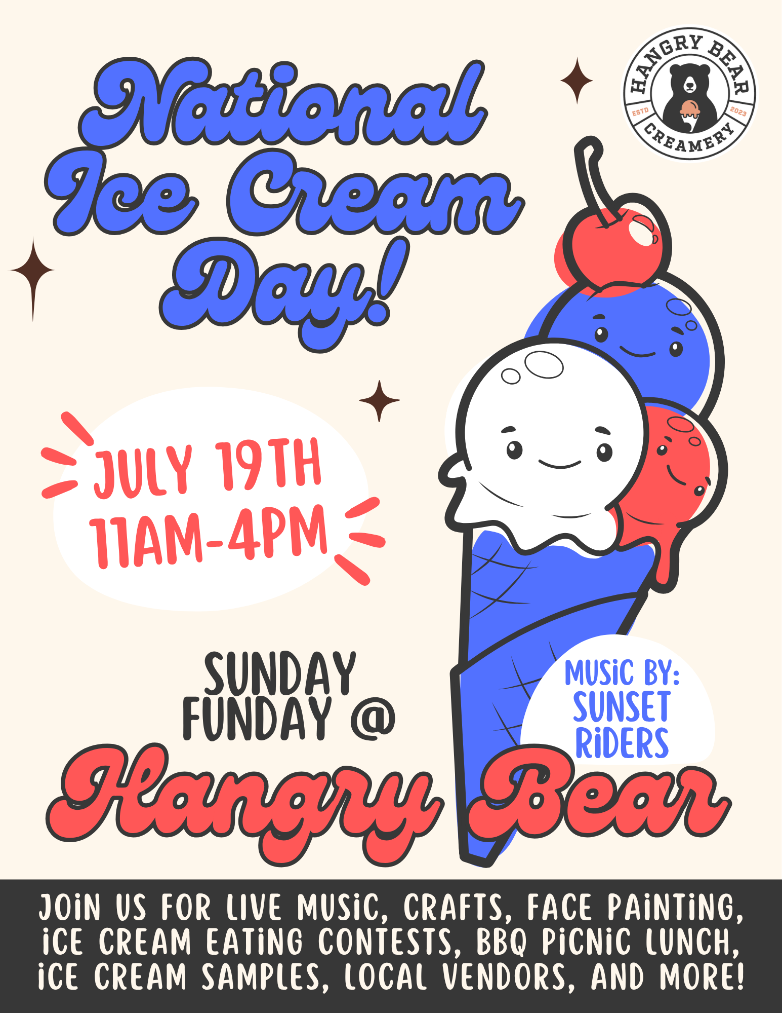 National Ice Cream Day Celebration!