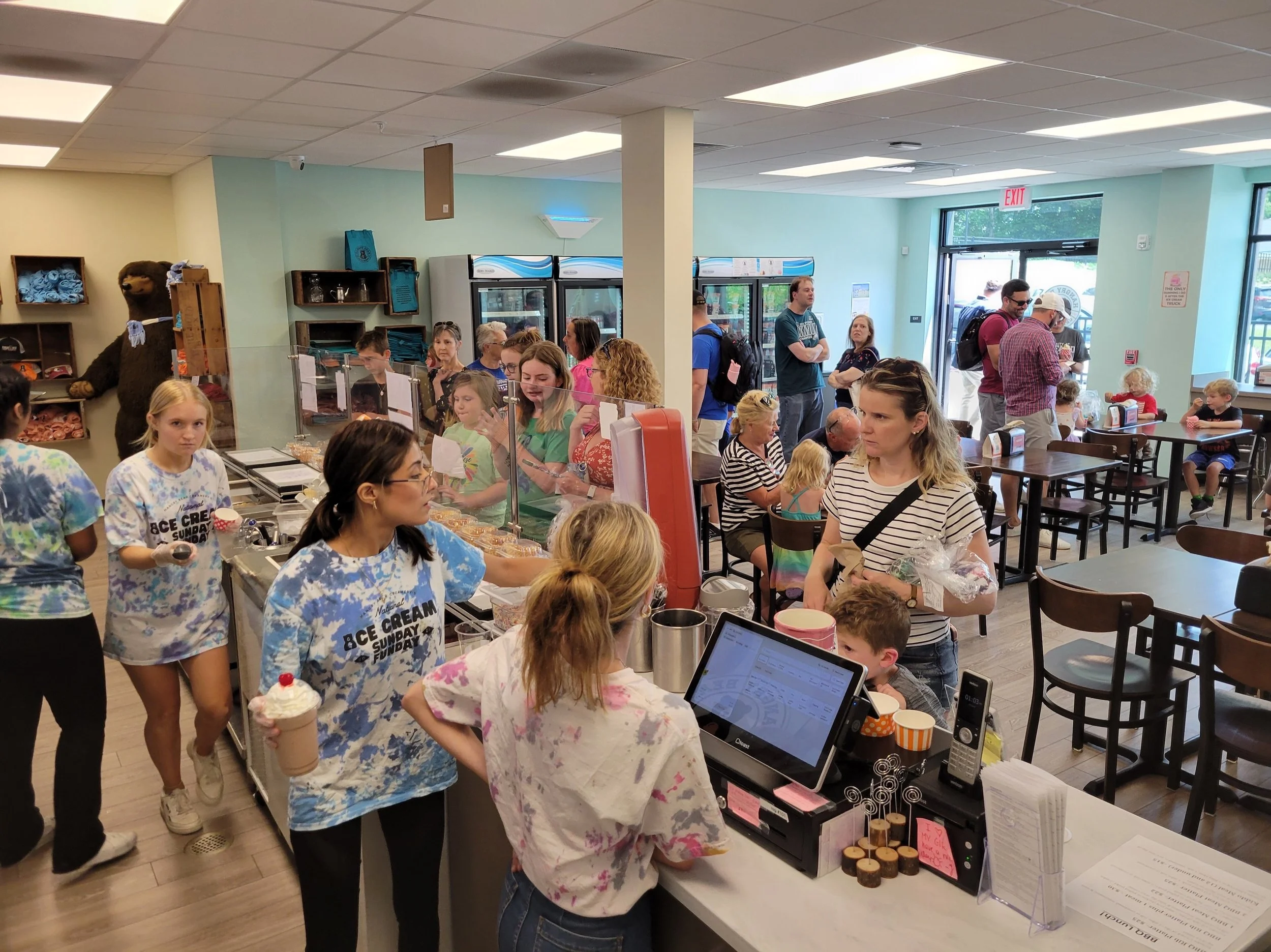 Our National Ice Cream Day celebration is this Sunday! 🍦

To get ready, here are some pictures from our past two National Ice Cream Day celebrations! We&rsquo;re so excited to see you all from 11AM - 4PM to celebrate all things ice cream with us!

S