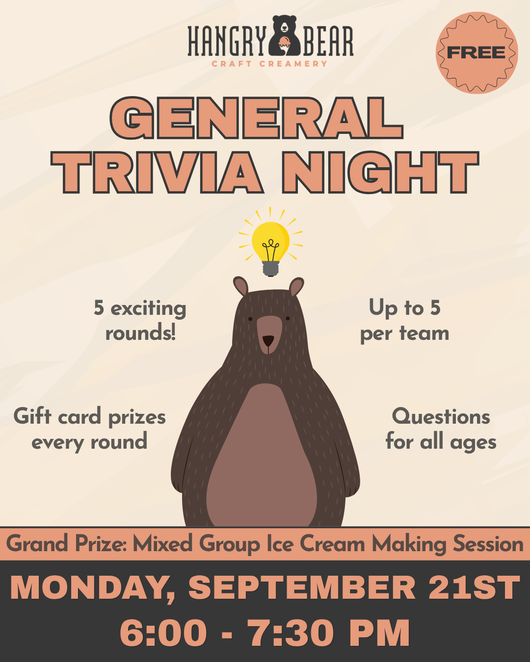 General Trivia Night!