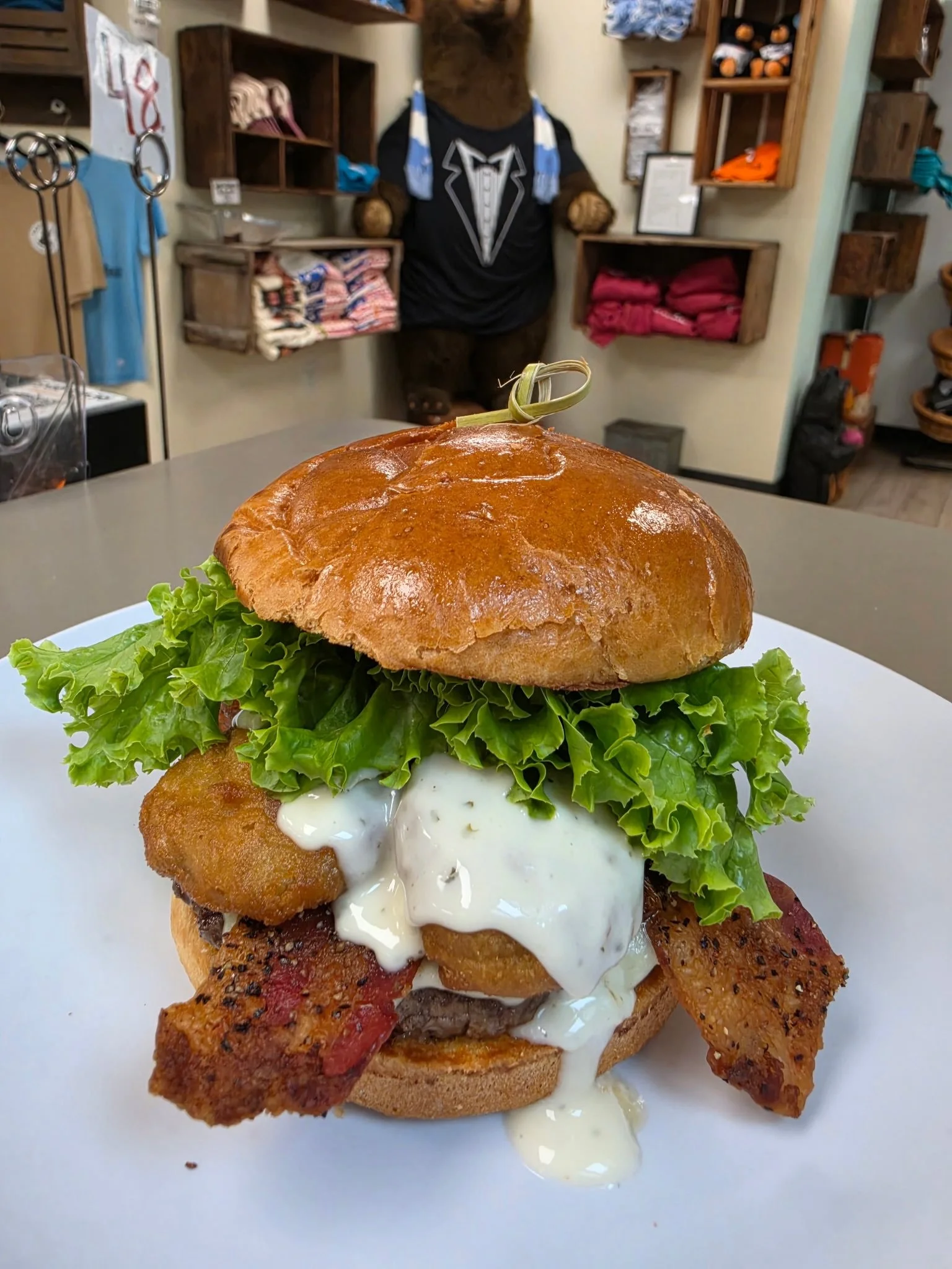 This week&rsquo;s weekly specials are here! 🍲🍔

Aidan&rsquo;s Beef Stew: a hearty stew with tender beef, carrots, celery, and potatoes, served over rice.

Pickle Bacon Ranch Burger: a 6 oz. beef and pickle patty topped with bacon, fried pickles, ra