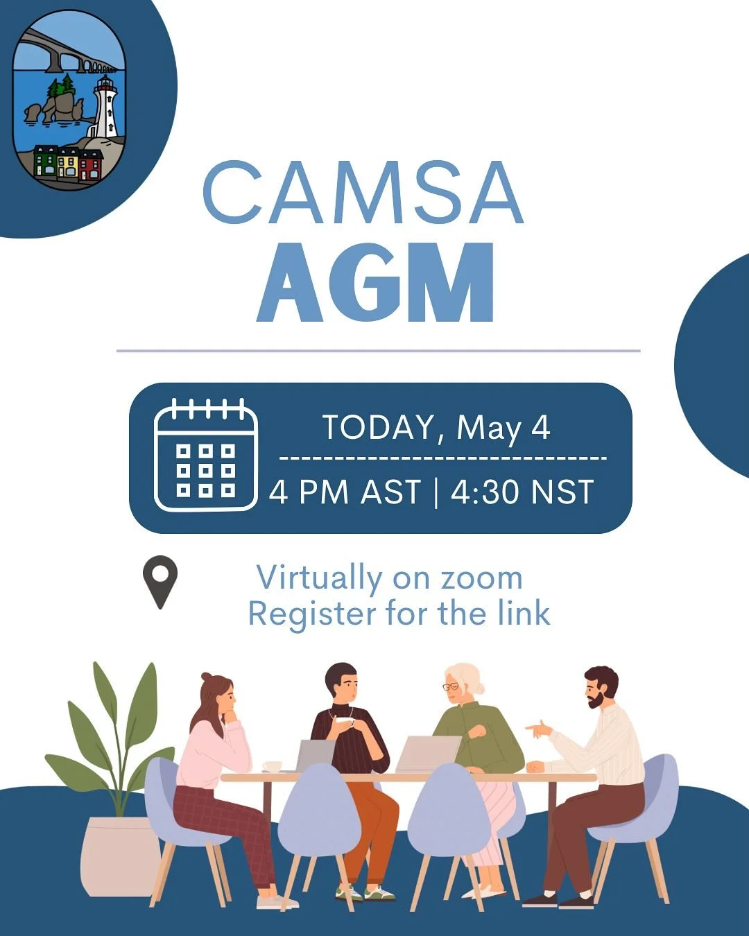 AGM happening in a few hours!! Register for the link! Reminder that attendees will be receiving a 40% discount for dominos pizza to enjoy during π
Notre AGA est maintenant dans une couple d’heures! Inscrivez-vous pour le lien! Rappel que tous