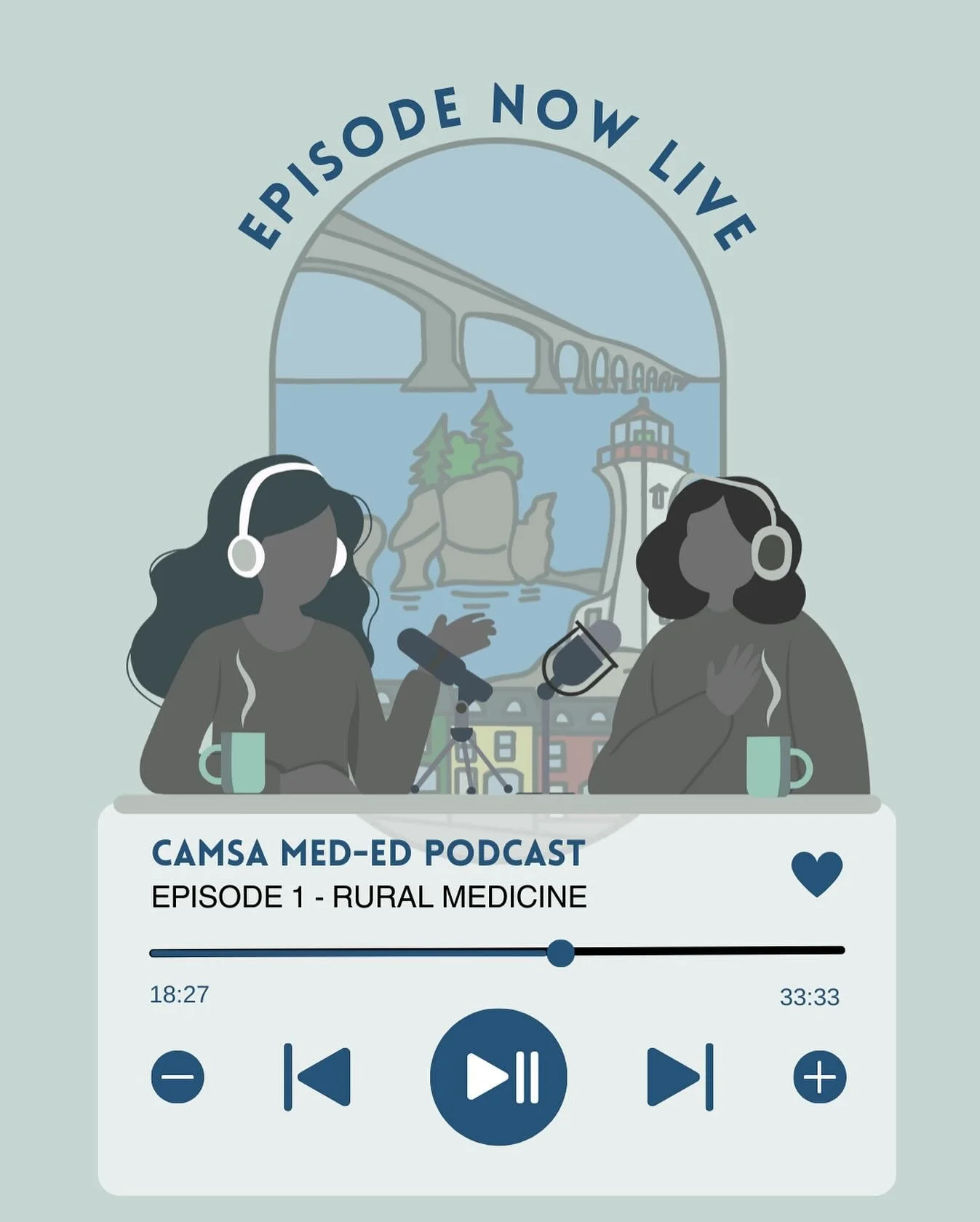 The first episode of our Med Ed podcast is now live! Join Kelly and Loukman, medical students from Dal NS, as they interview Dr. Brian Moses, an internist based in Yarmouth NS about his practice in Rural Medicine. Listen now on Spotify via the link i