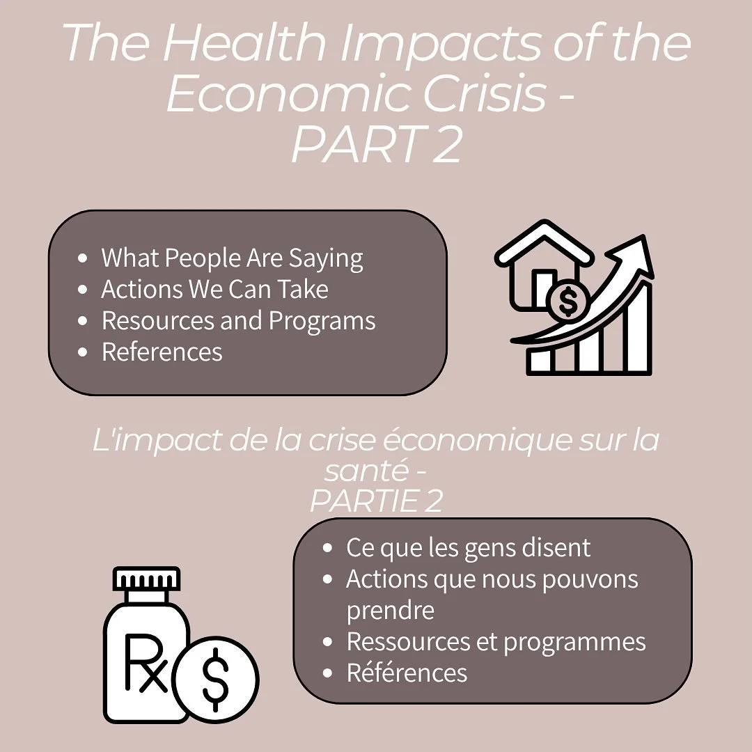 As promised, here is part two of our quick  overview of the economic crisis as it pertains to Atlantic Canada. More specifically about the opinions of Atlantic Canadians and actions that we can take to mend it. 
Comme promis, voici la deuxièm