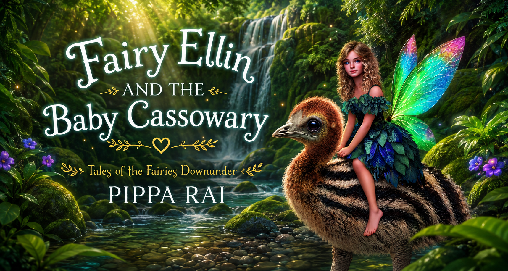 Fairy Ellin & The Baby Cassowary by Pippa Rai – a magical Australian children’s story set in the Daintree Rainforest about kindness, wildlife, conservation and helping a lost baby cassowary find his family.
