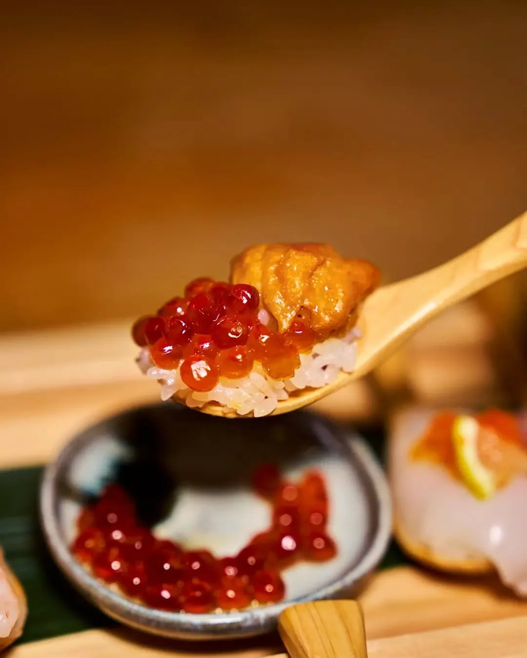 Uni. Ikura. One spoon. Zero regrets✨🥄

Yakiniku Futago | CHELSEA
LUNCH
　▪️Monday - Sunday
　▪️12pm - 2:30pm
DINNER
　▪️Monday - Sunday
　▪️ 5pm - 11pm
(*Sunday closes at 10pm )
ADDRESS
　▪️ 37 W 17th St (b/w 5th &amp; 6th avenue)

#YakinikuFutago #Spoon