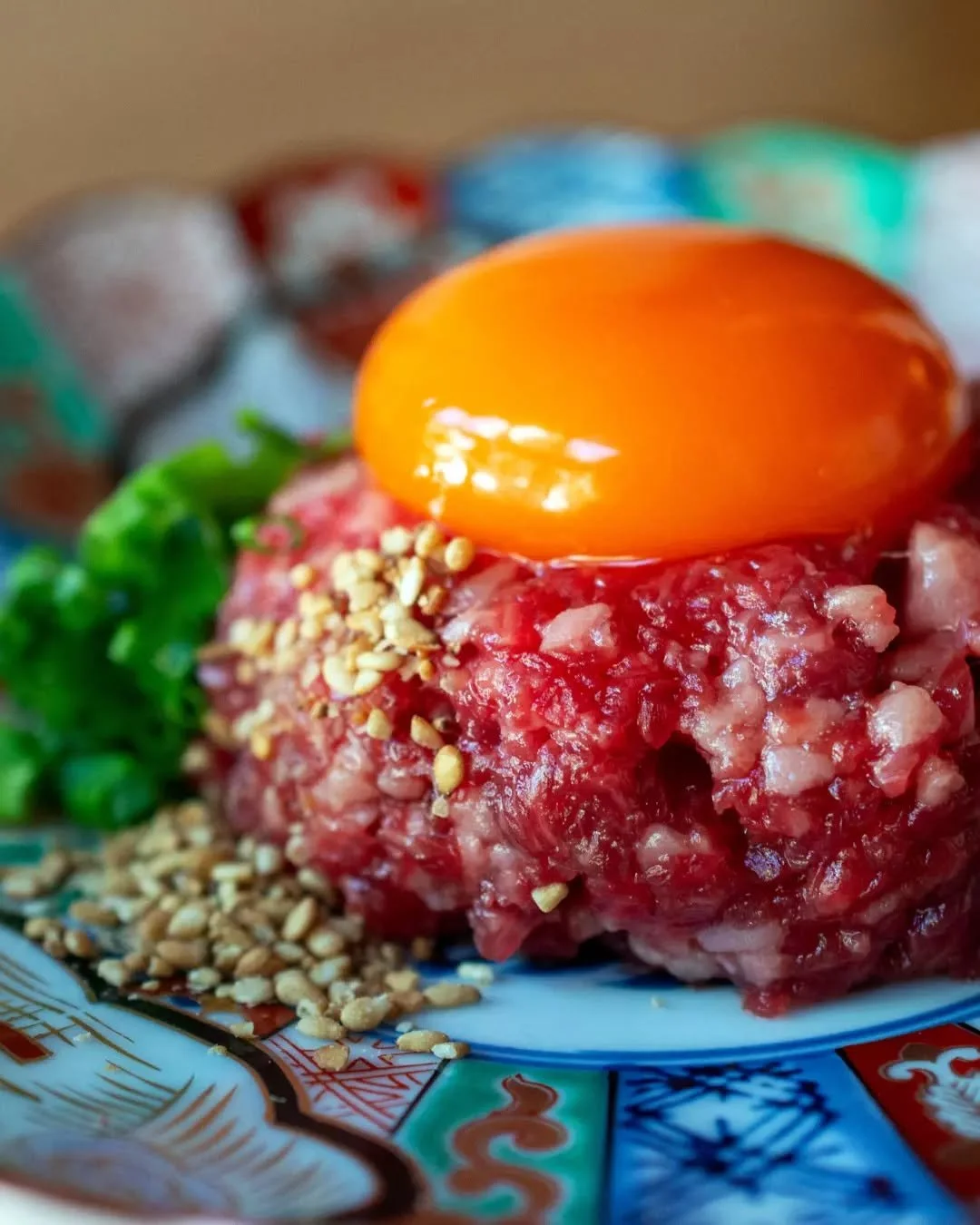 Melt-in-your-mouth beef, topped with a silky egg yolk...✨ Order it, thank us later.

Yakiniku Futago | CHELSEA
LUNCH
　▪️Monday - Sunday
　▪️12pm - 2:30pm
DINNER
　▪️Monday - Sunday
　▪️ 5pm - 11pm
(*Sunday closes at 10pm )
ADDRESS
　▪️ 37 W 17th St (b/w 