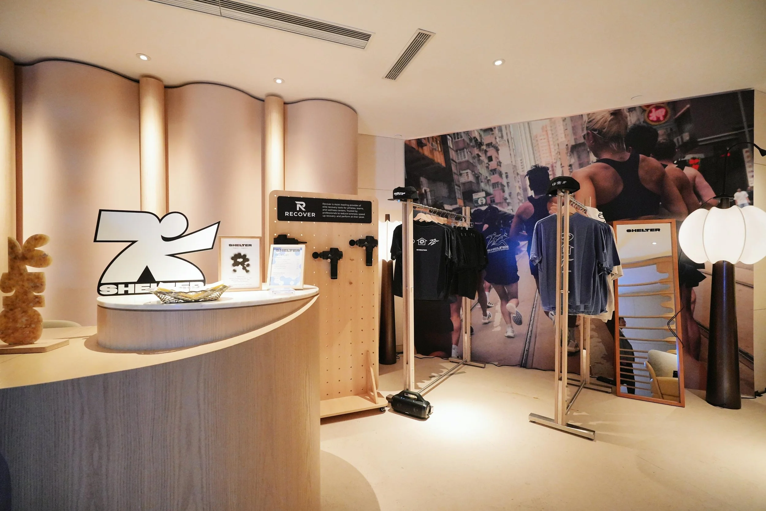 SHELTER ATHLETICS POP-UP AT THE UPPERHOUSE
