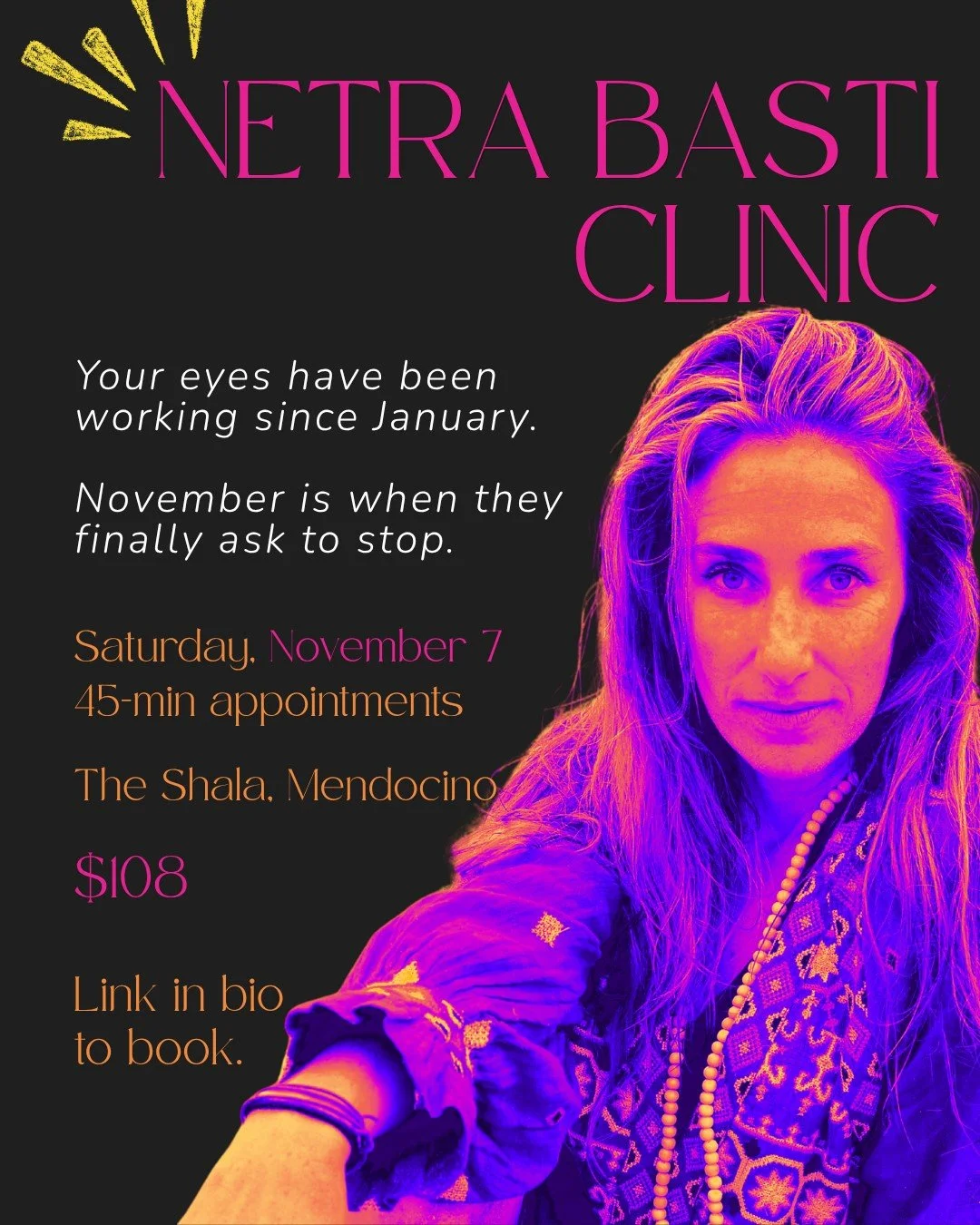 By November the eyes are carrying something that has nothing to do with vision.

Ten months of screens. Decisions. Notifications. The particular visual exhaustion of a year that has asked a great deal.
Netra basti is the classical Ayurvedic treatment