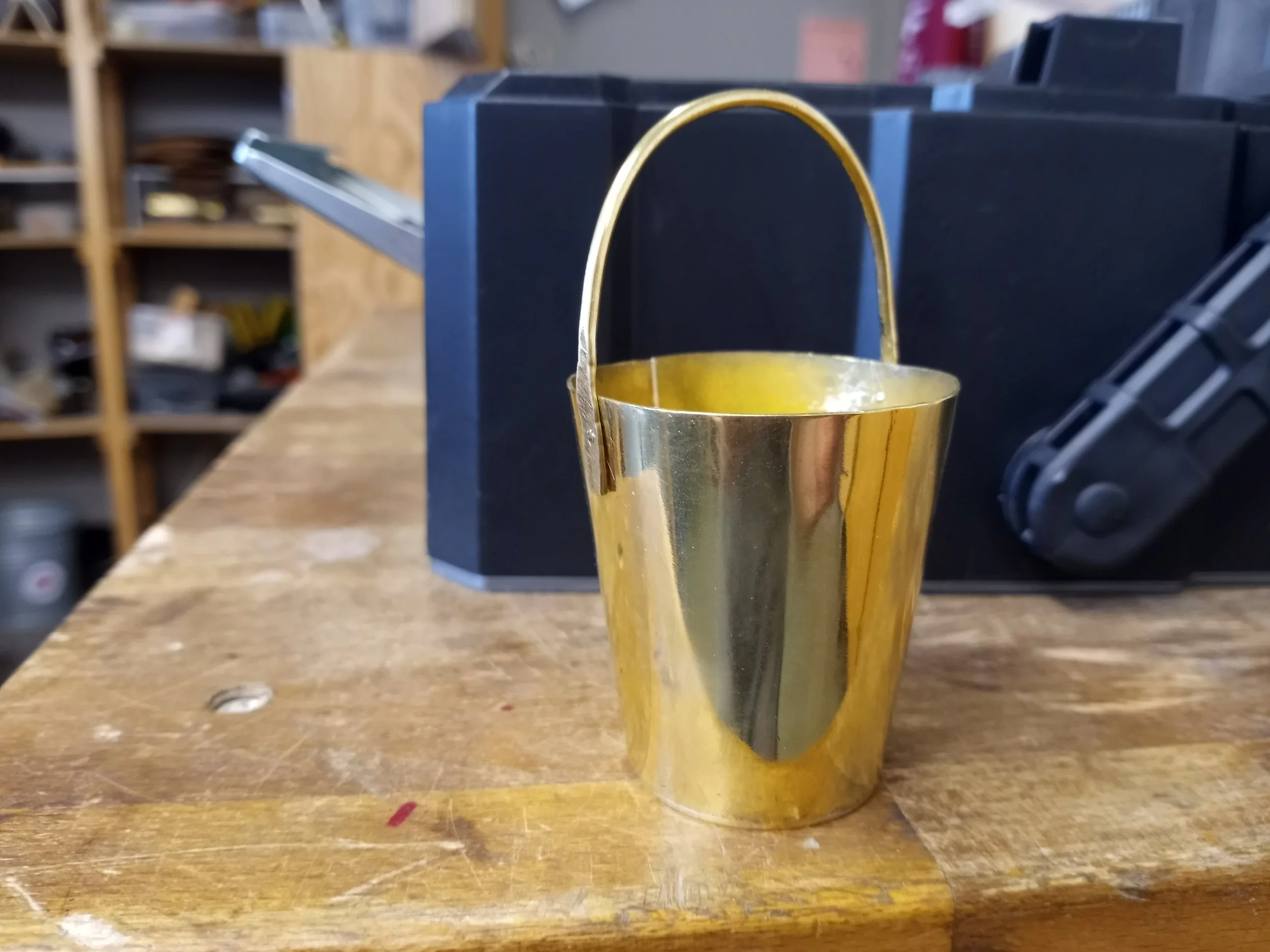 Student Work: Brass Bucket
2022
Class: Shiny Tiny Sculptures