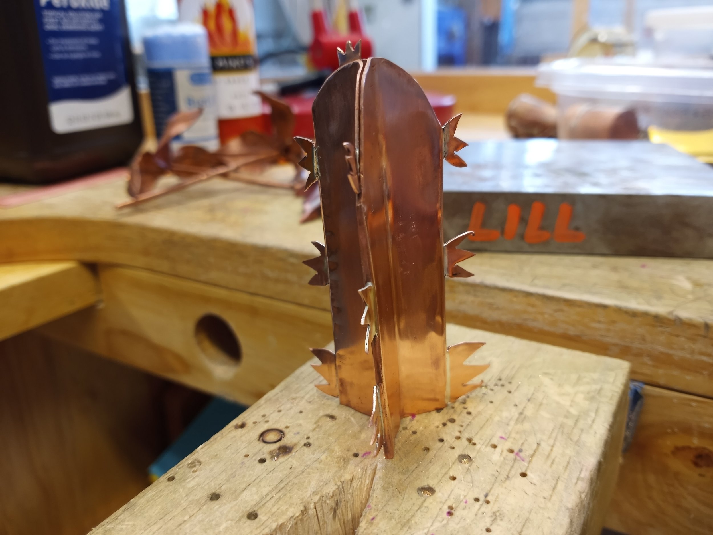 Student Work: Cactus Sculpture
2022
Class: Shiny Tiny Sculptures