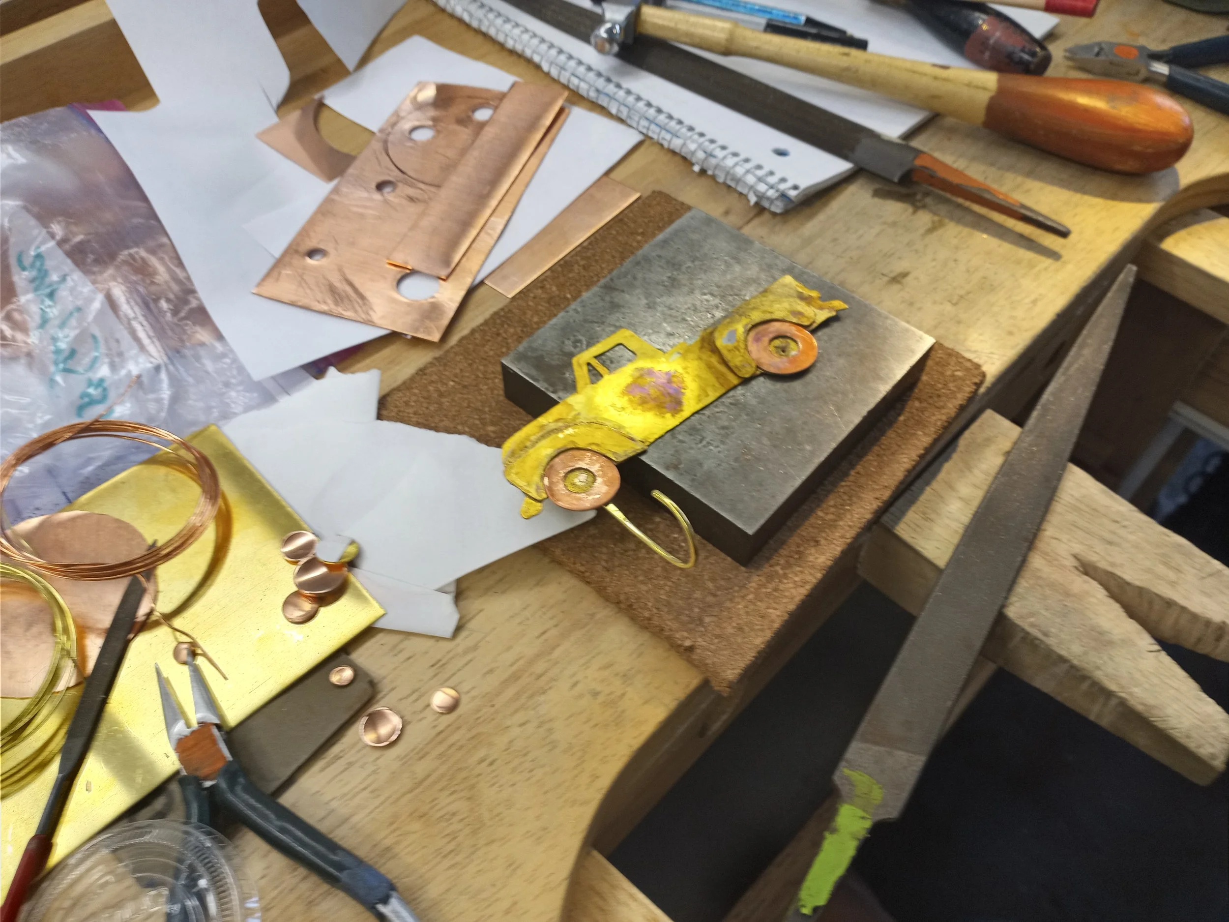 Student Work: Truck Wall Hook
2022
Class: 1st-Time Metalsmithing & Sculpture
