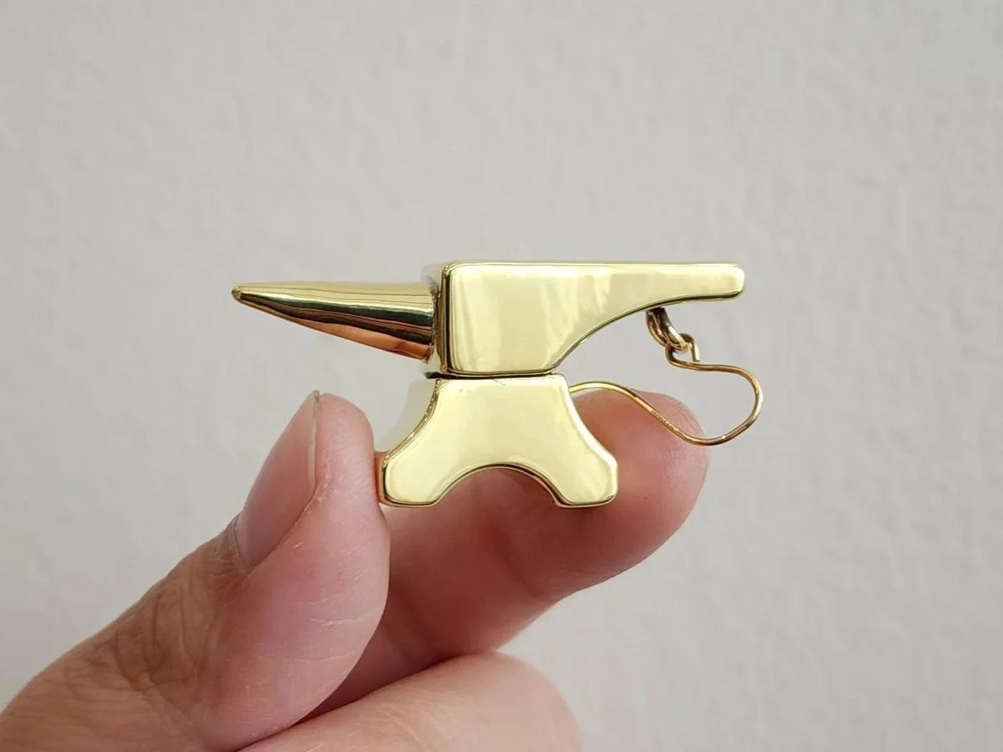Brass Anvil Earrings, 2025
