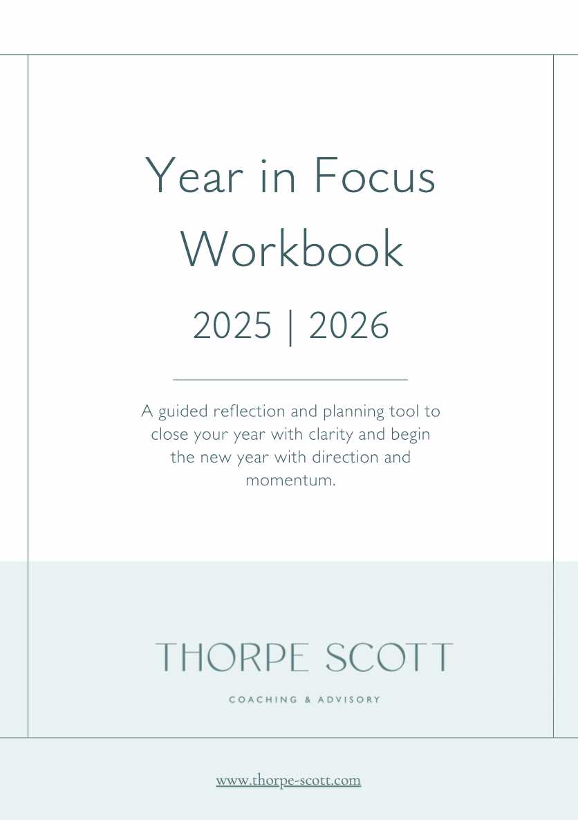 Year in Focus – Annual Review & Planning Tool for Leaders & Ambitious People