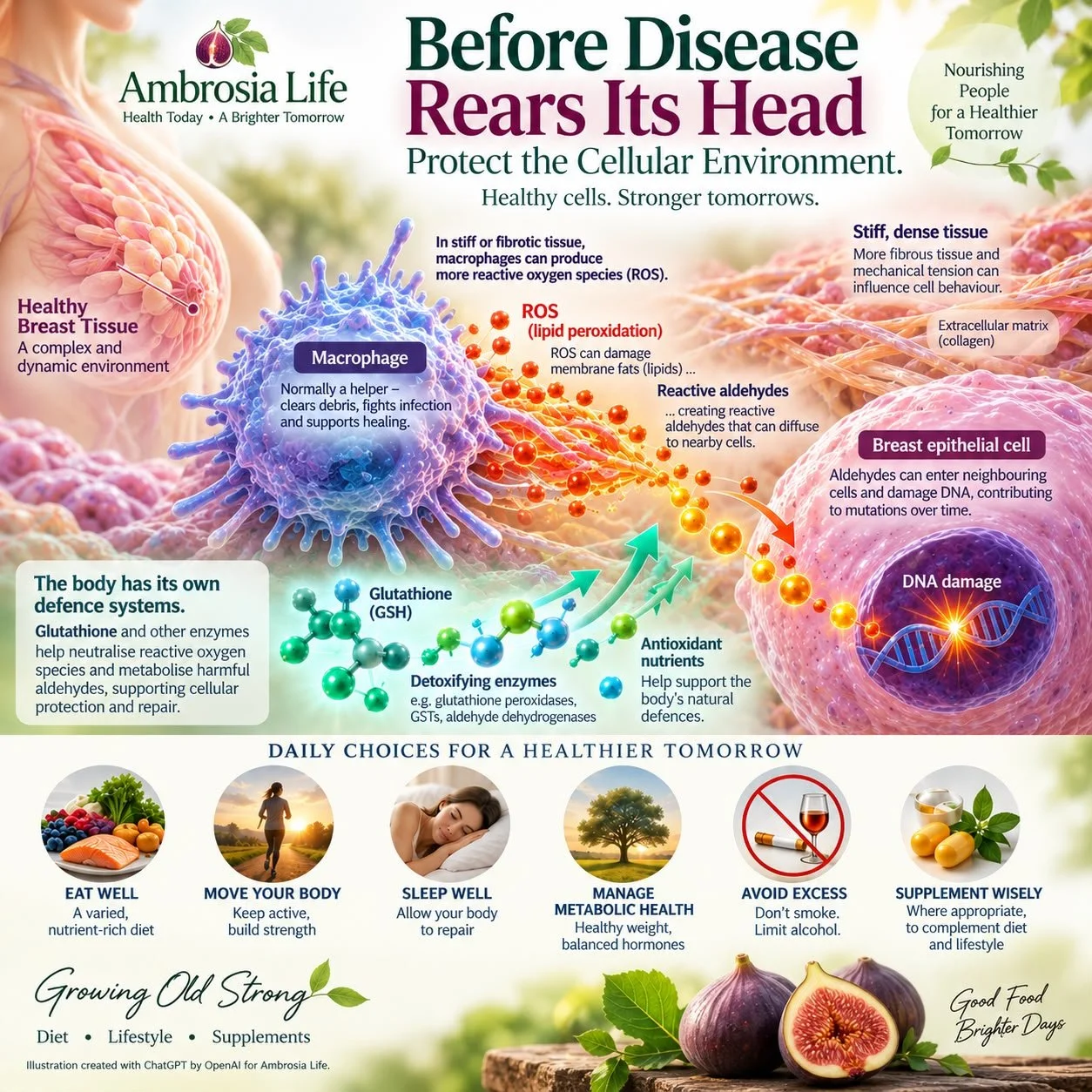 Before Disease Rears Its Head — Protecting the Cellular Environment