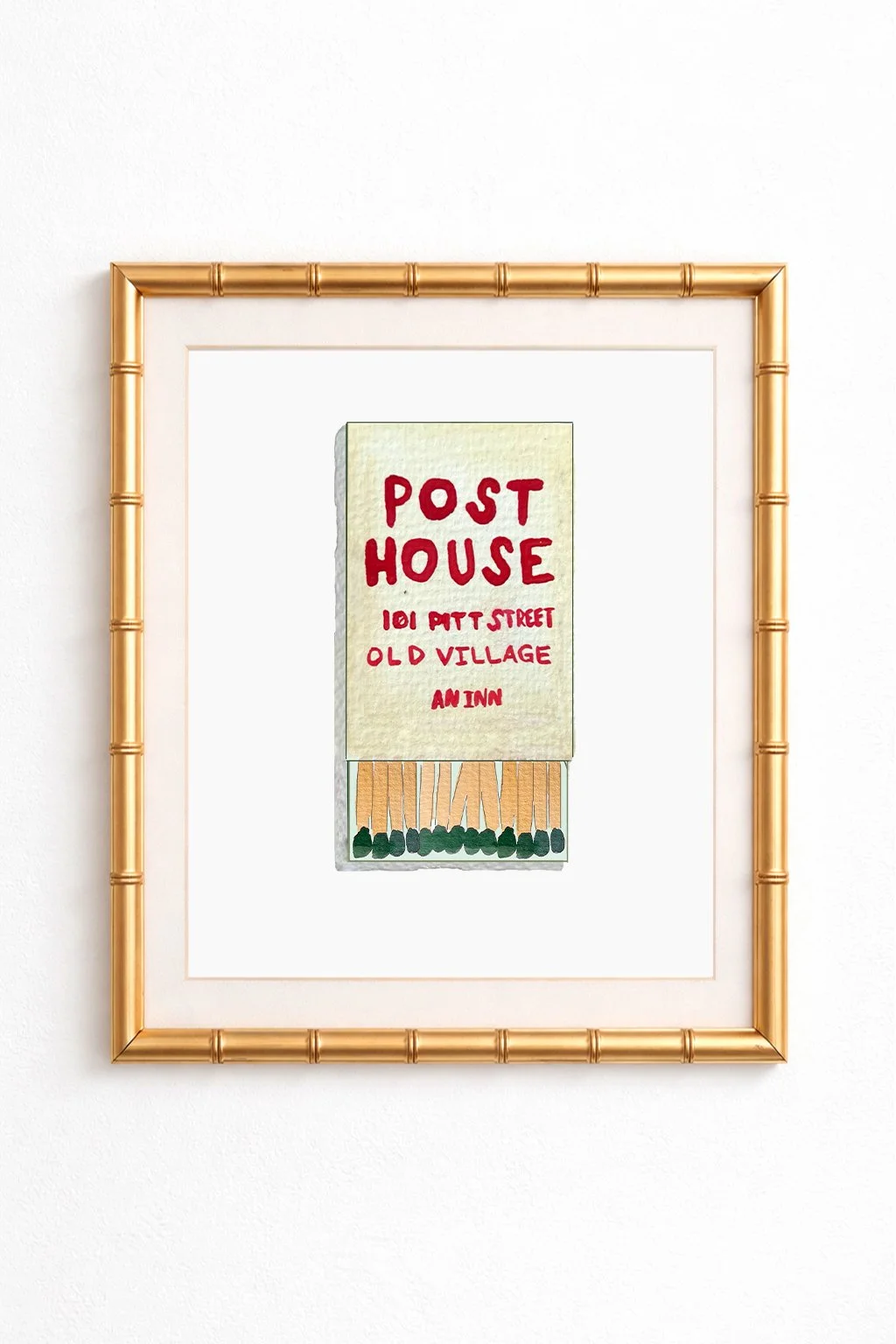 Post House Inn Matchbook