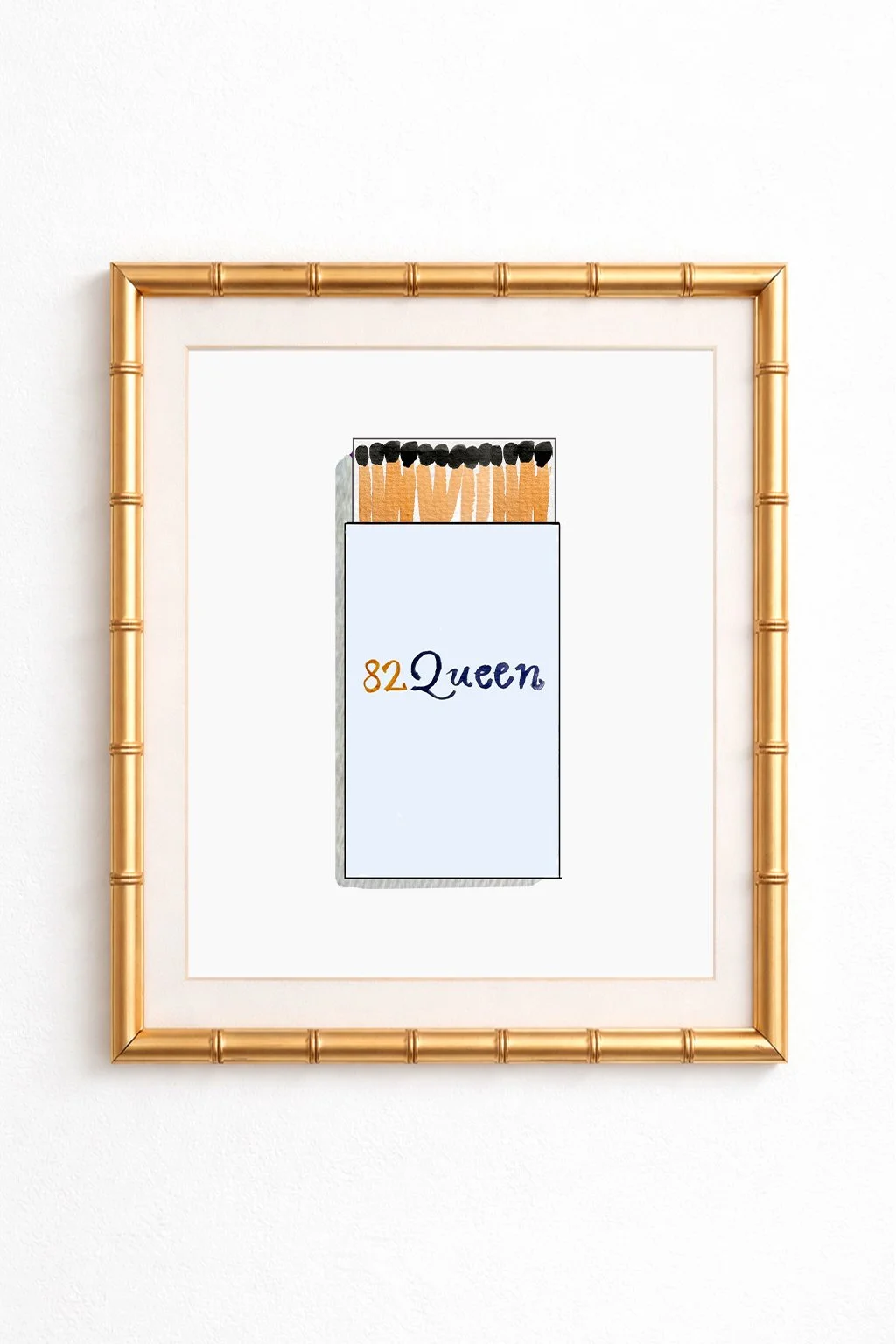 82 Queen Matchbook
