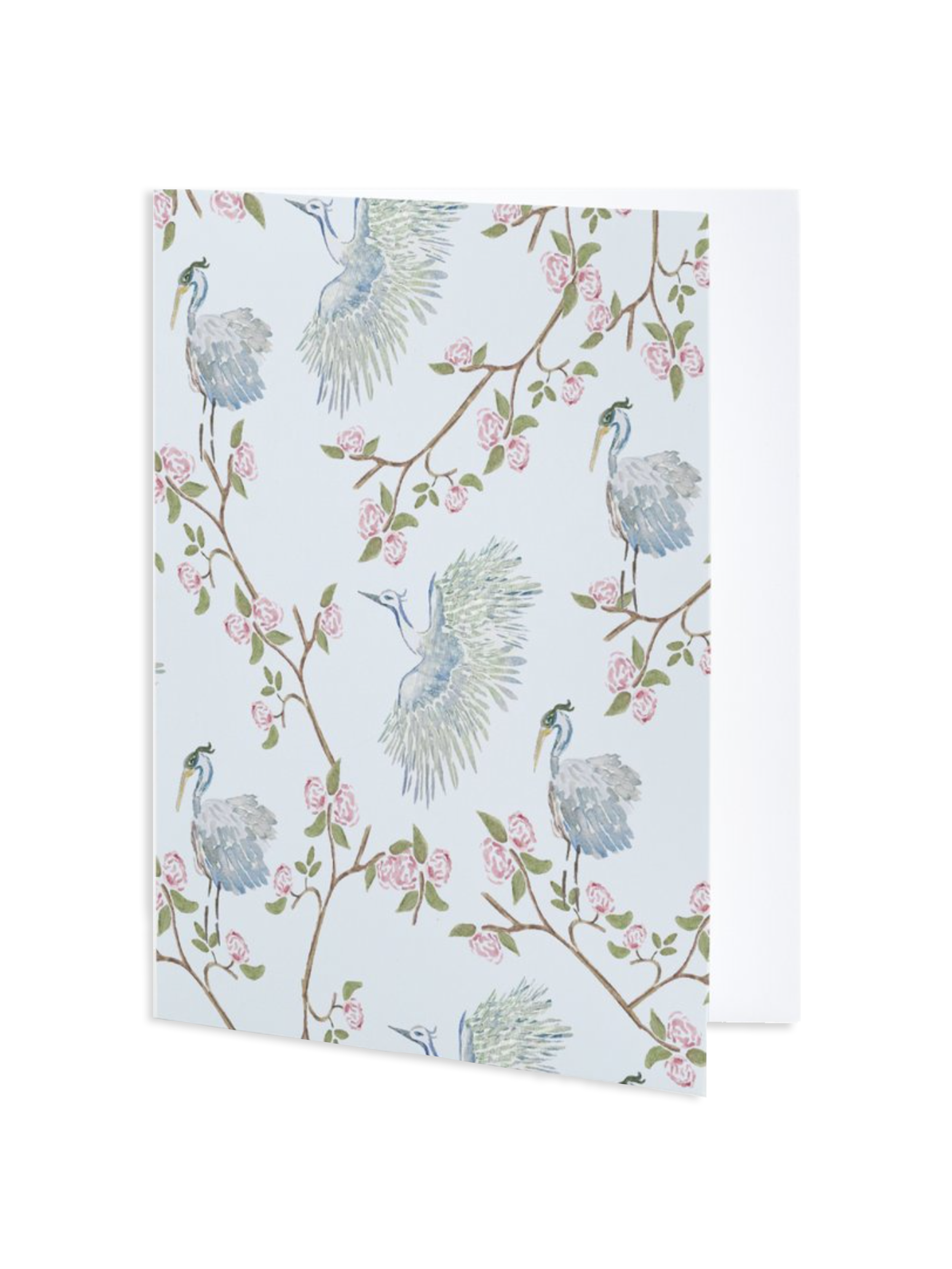 Herons in Bloom Card