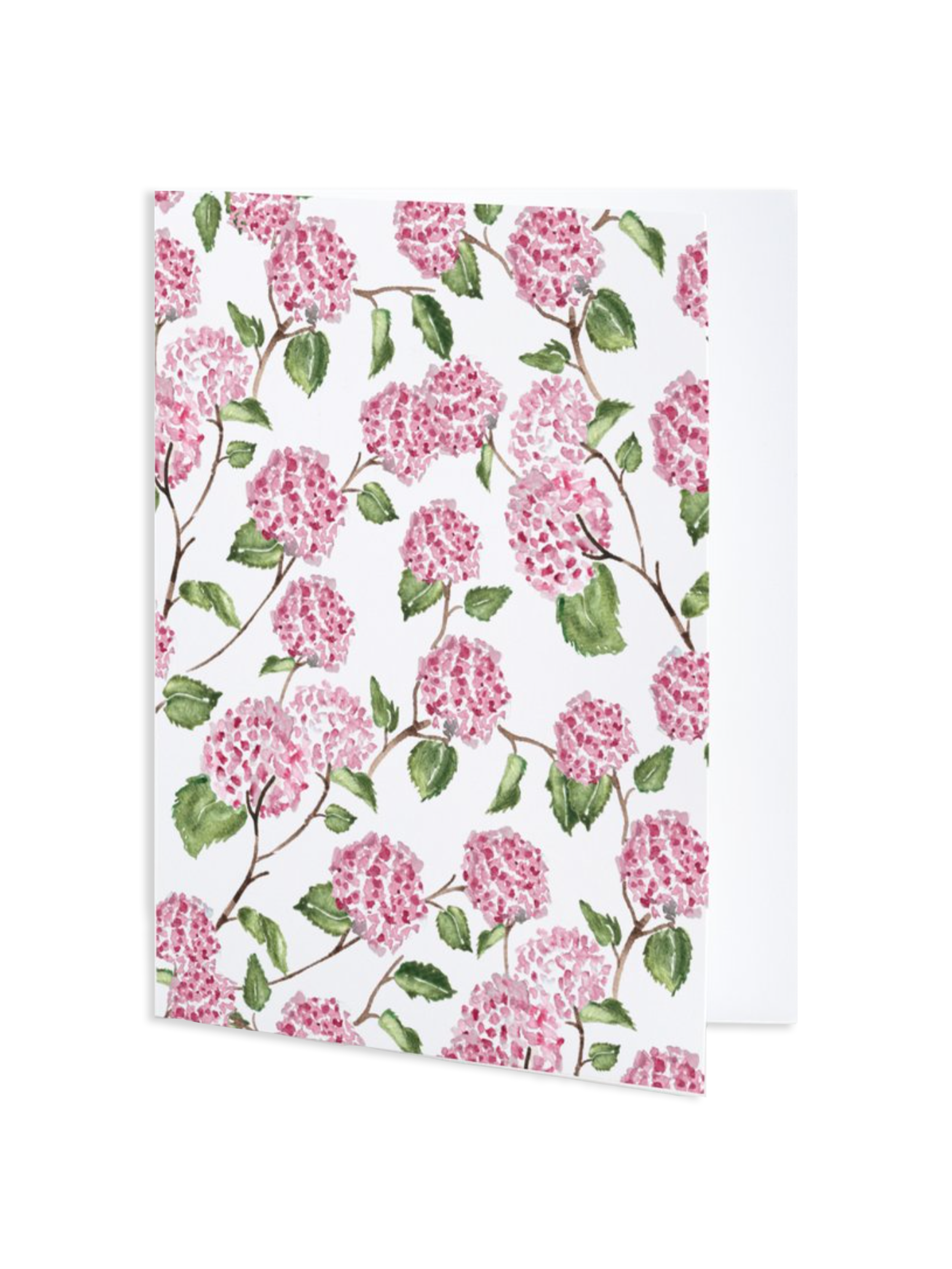 Pink Hydrangeas Card