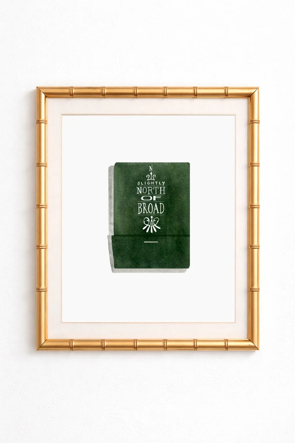 Slightly North of Broad Matchbook