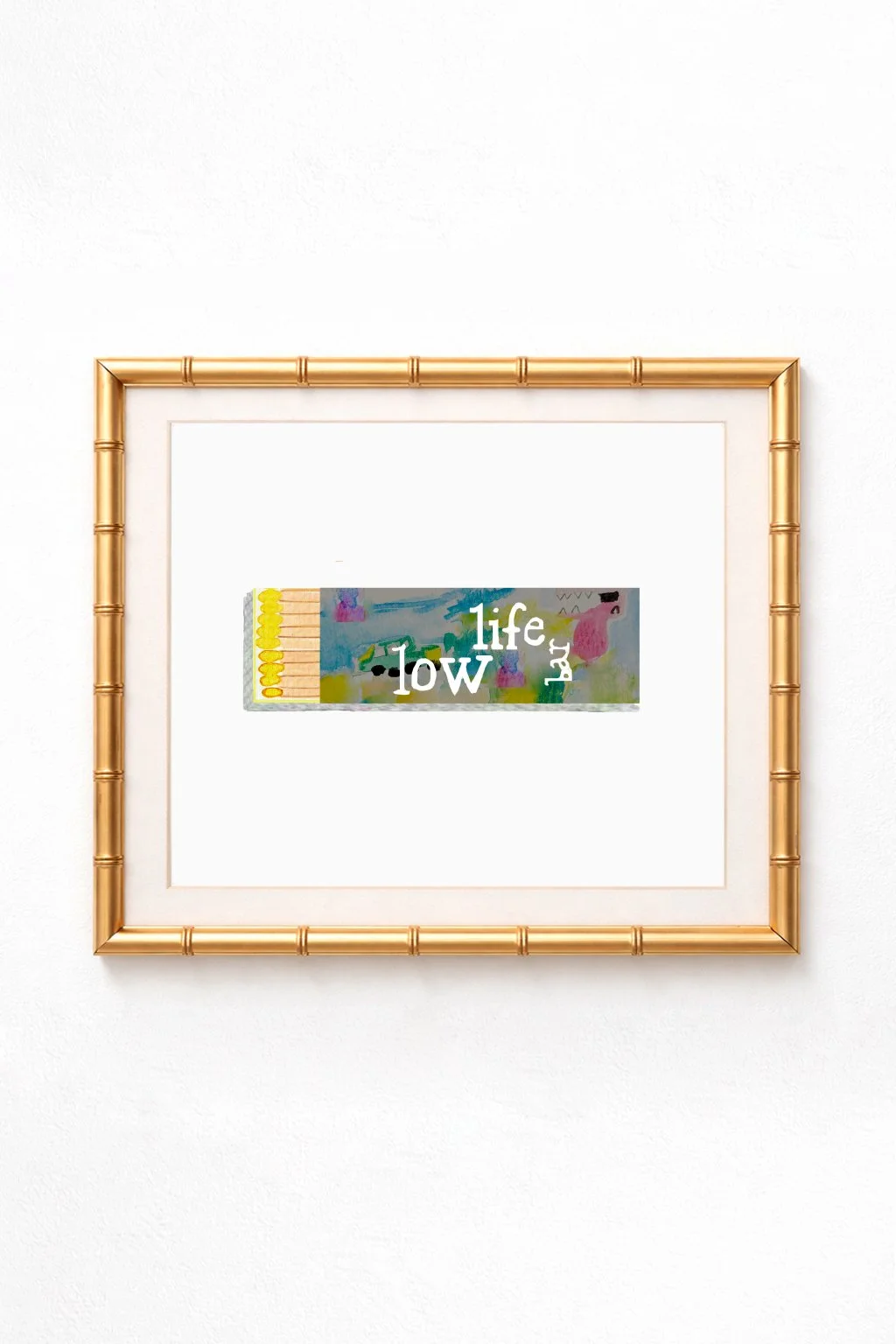 Lowlife Bar Matchbook