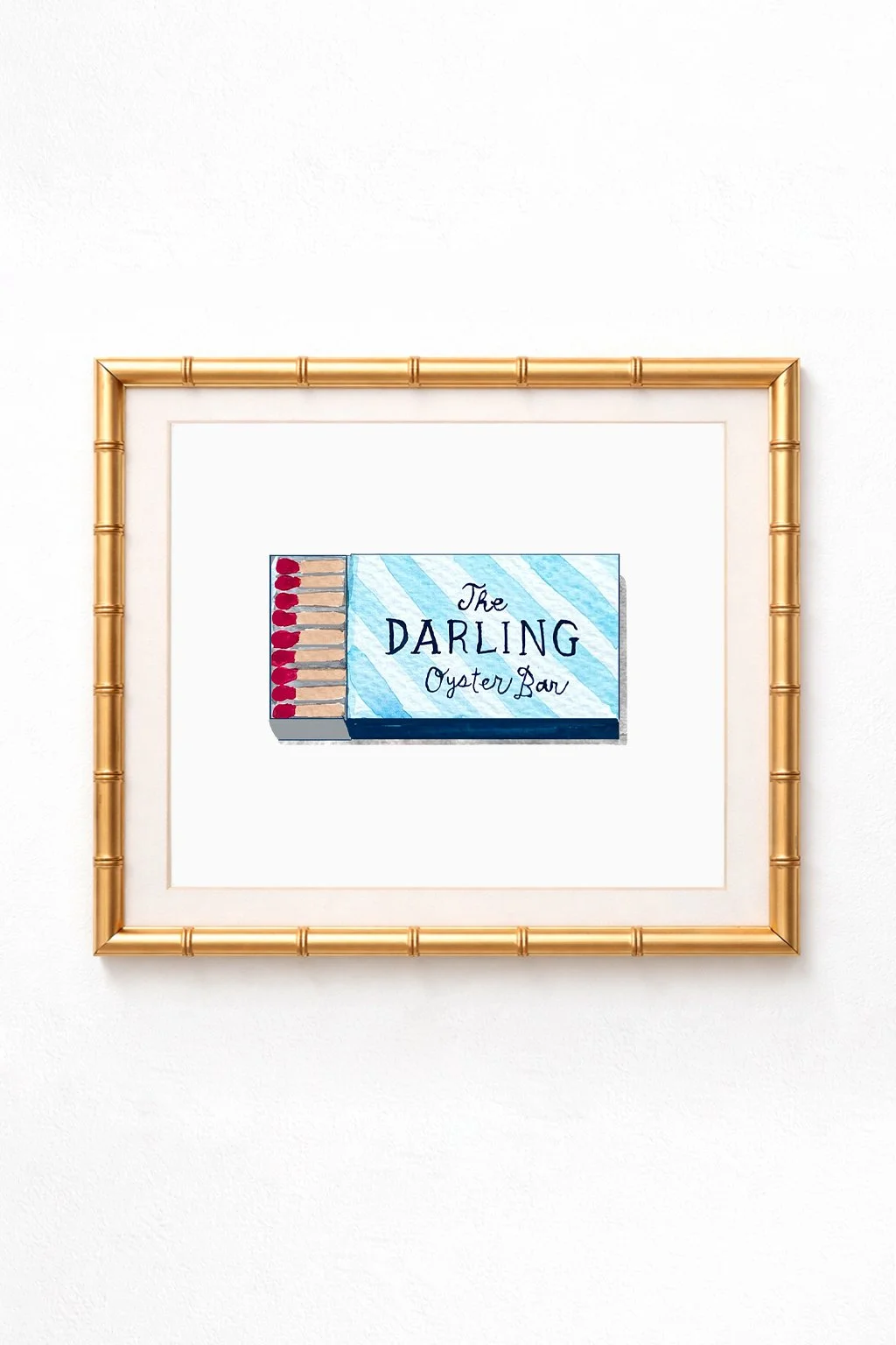 The Darling Oyster Bar Matchbook