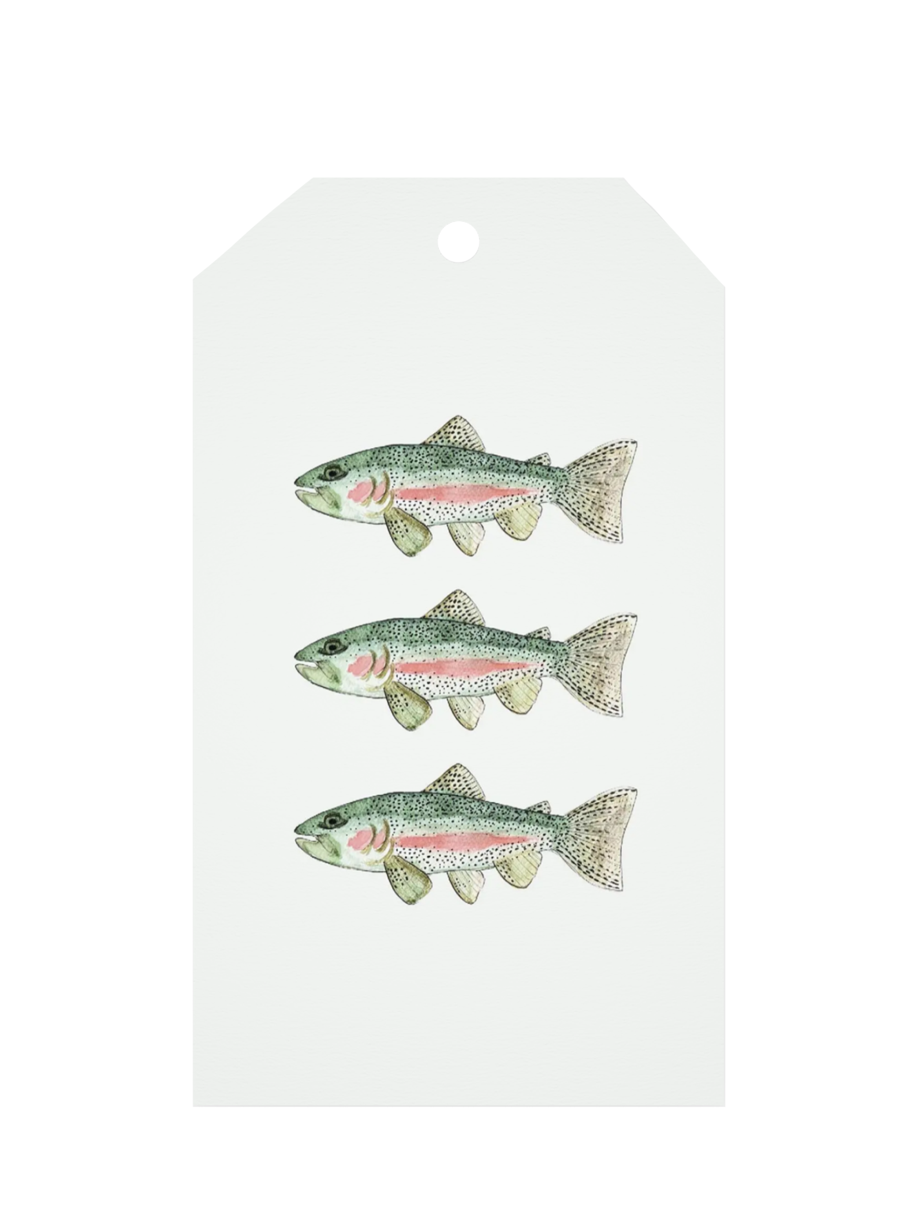 Trouts Gift Tag