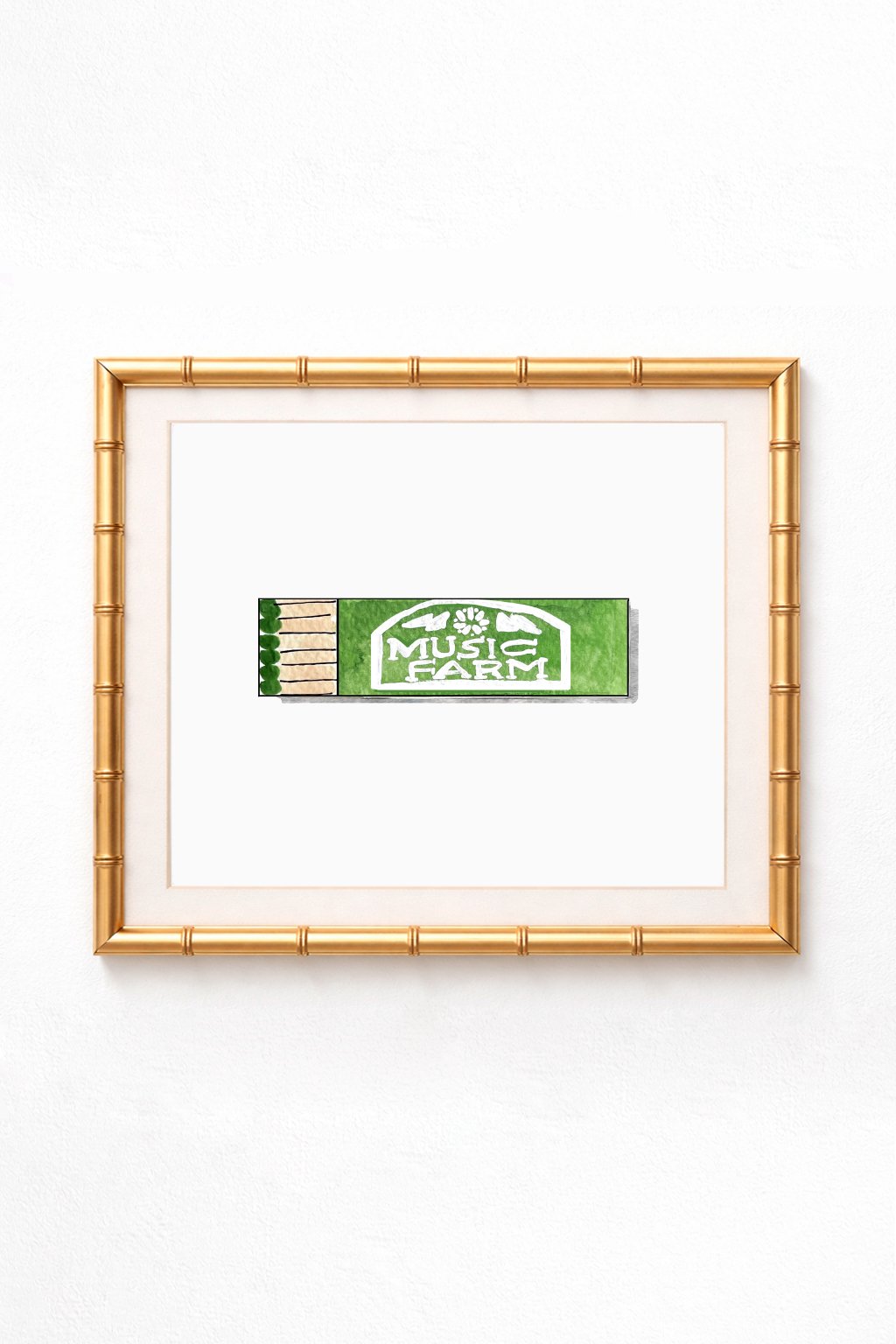 Music Farm Matchbook