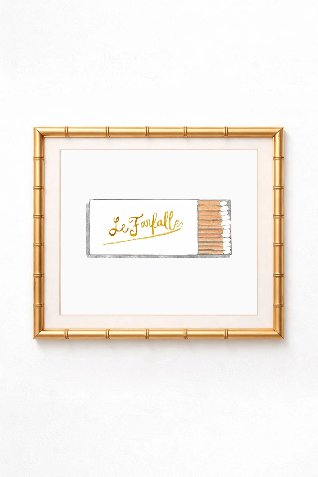 Le Farfalle Matchbook