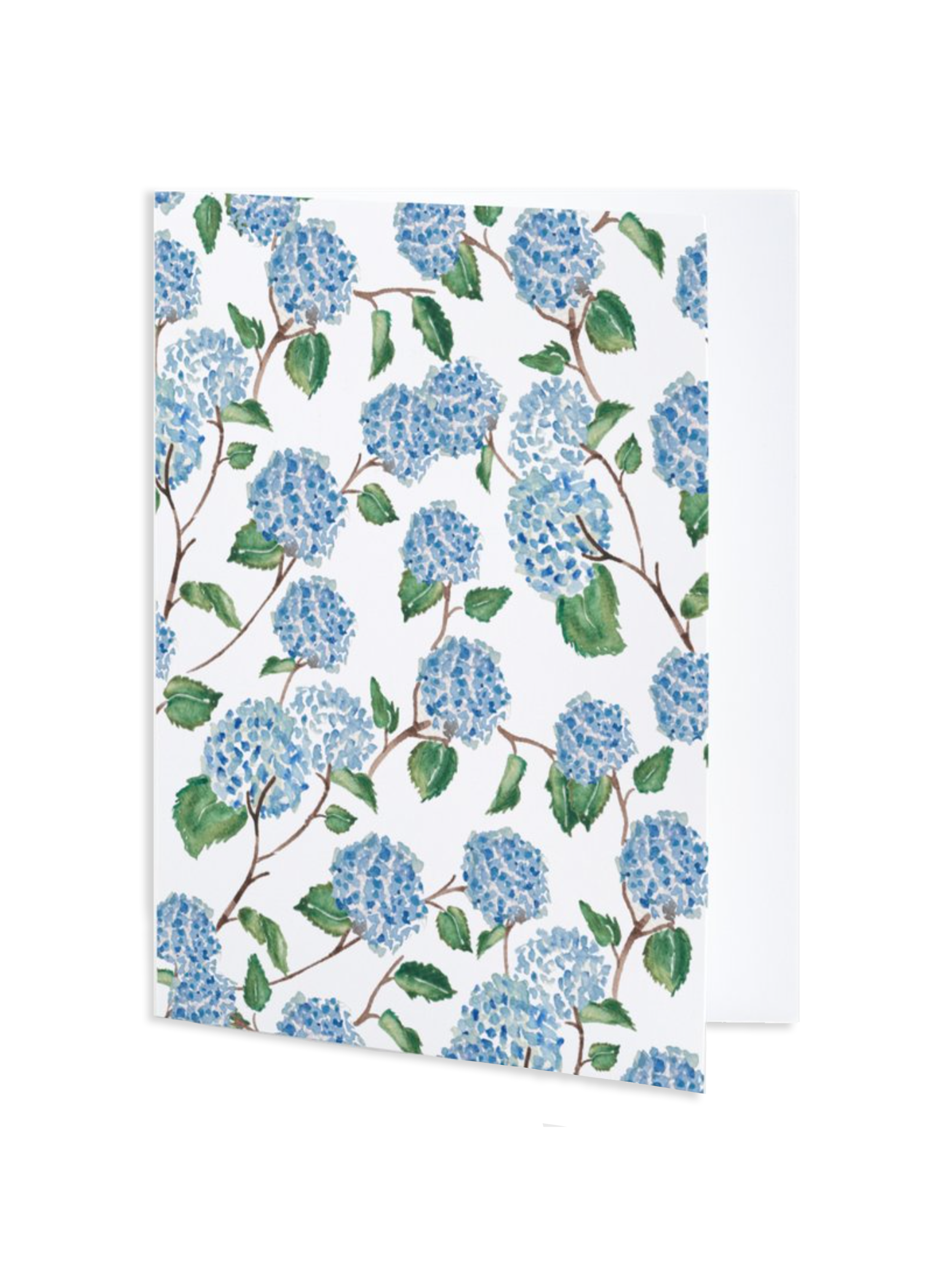 Blue Hydrangeas Card