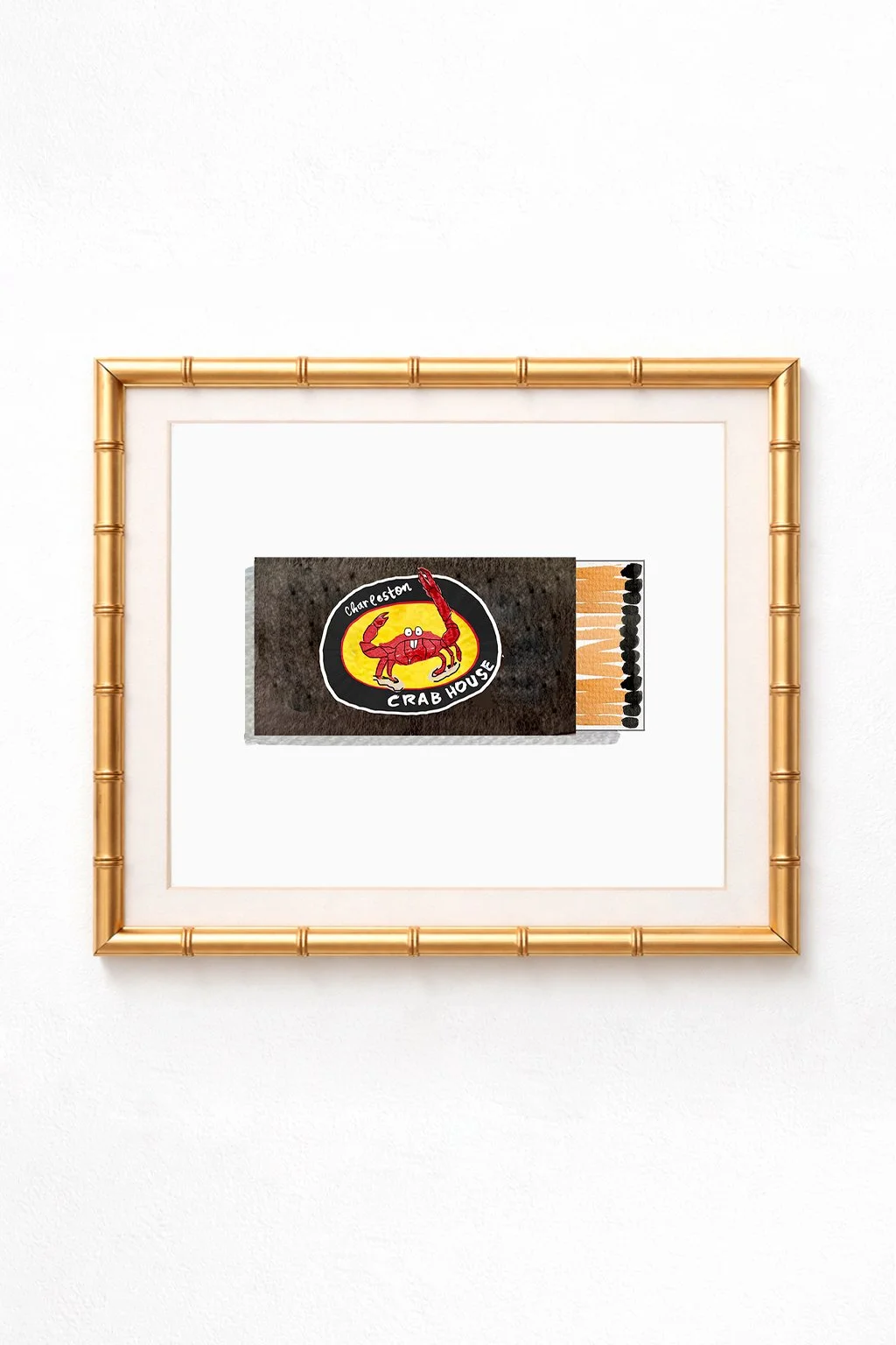 Charleston Crab House Matchbook