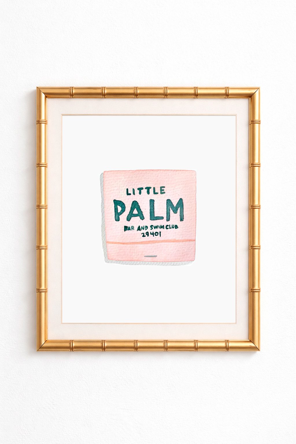 Little Palm Matchbook
