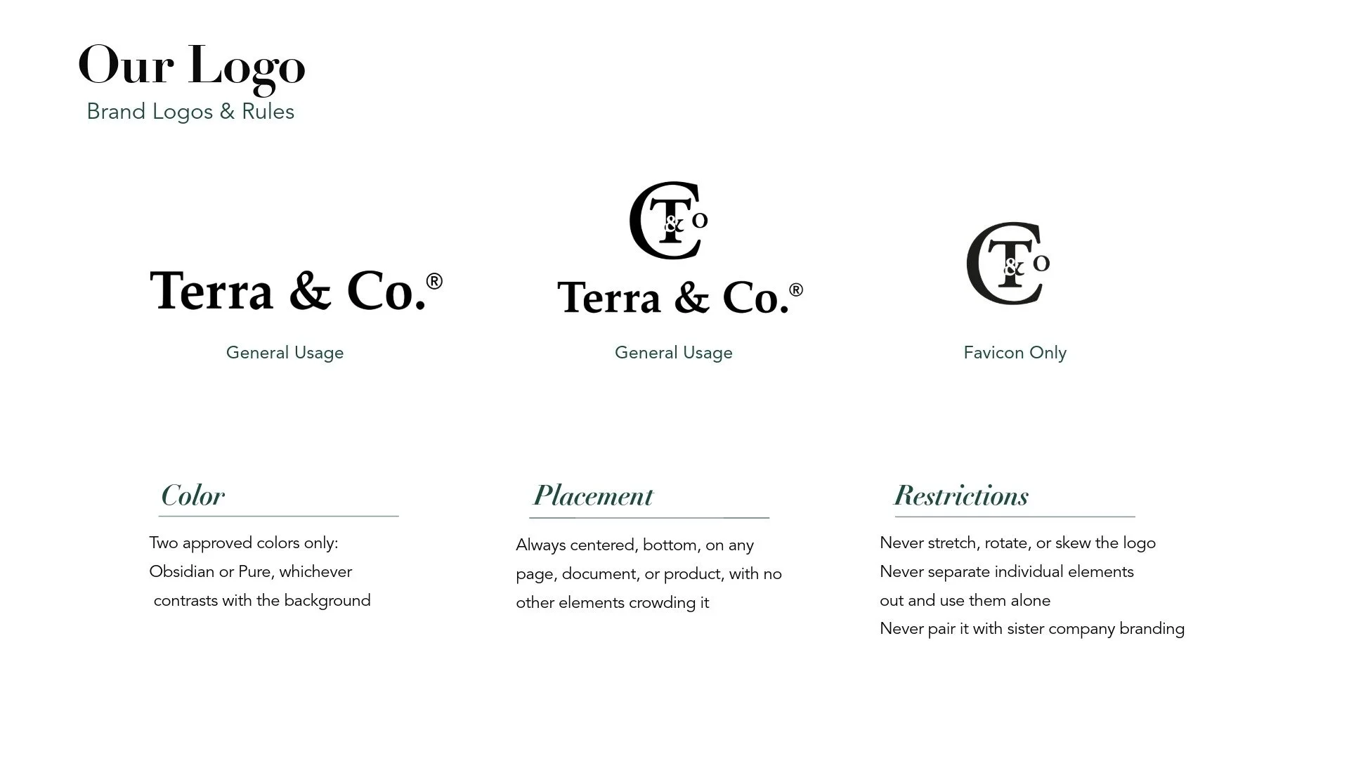 Audited existing brand assets and design history to refine the copy, color palette, and overall brand ethos — then redesigned the manifesto document from the ground up.