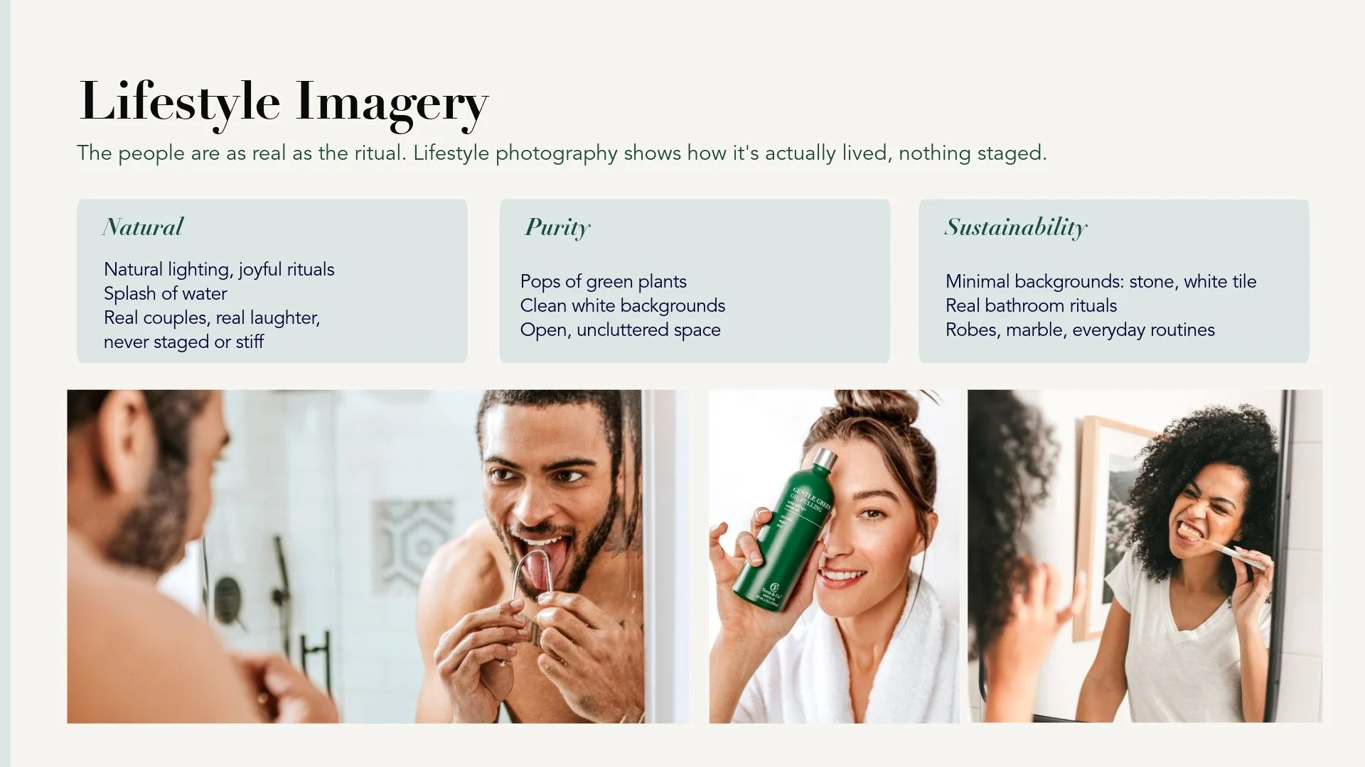 Audited existing brand assets and design history to refine the copy, color palette, and overall brand ethos — then redesigned the manifesto document from the ground up.