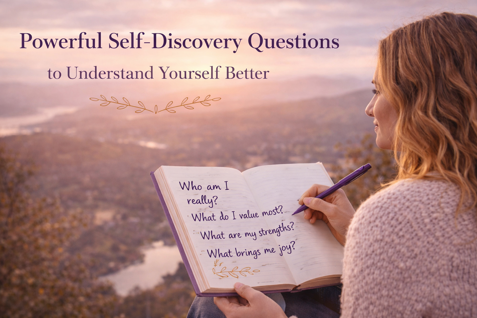 Powerful Self Discovery Questions to Understand Yourself Better