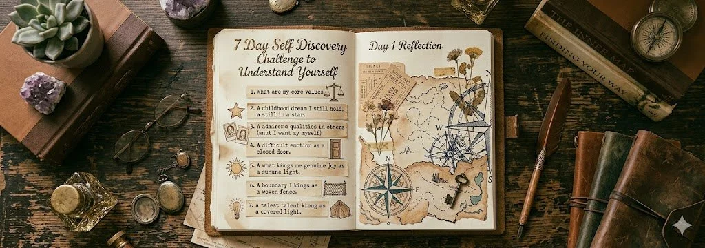 7 Day Self Discovery Challenge to Understand Yourself