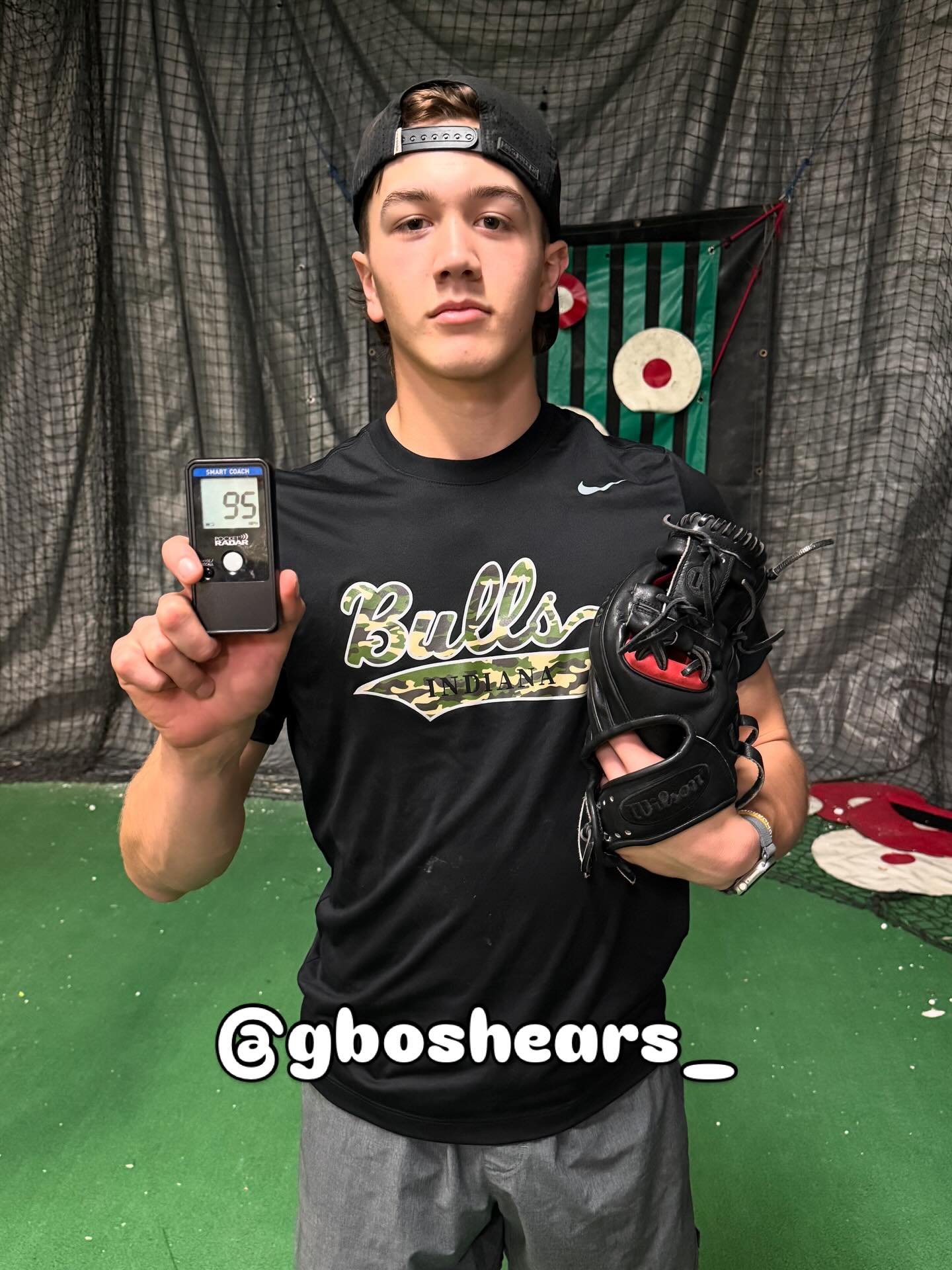 💨 95 💨 and climbing! #pitchinglessons⚾️