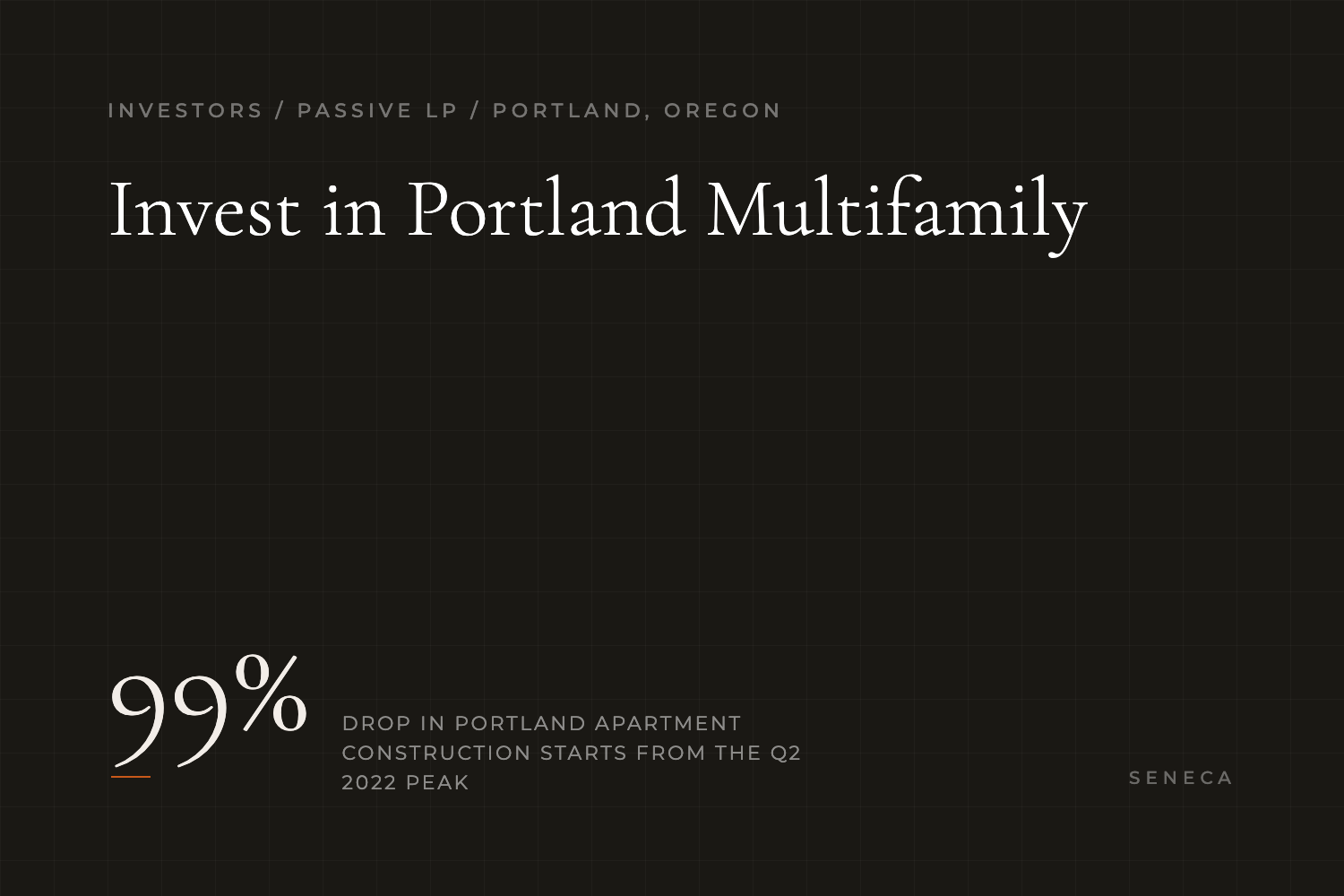 Invest in Portland Multifamily