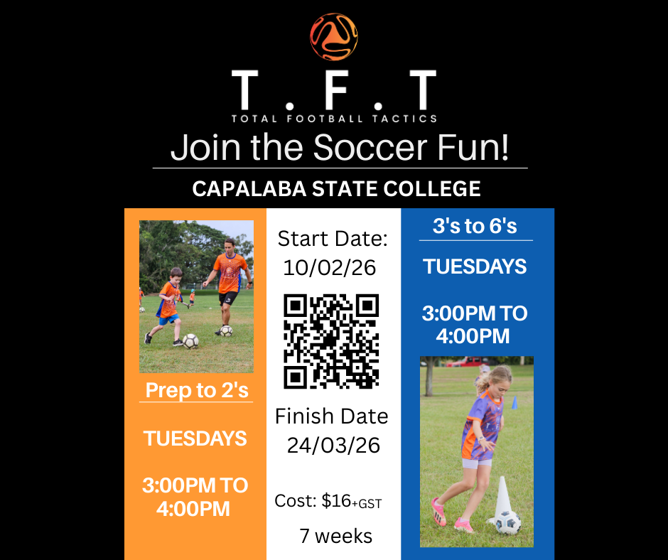 Capalaba State College Term 1 - Proudly Support by Capalaba FC  ($112 + GST)
