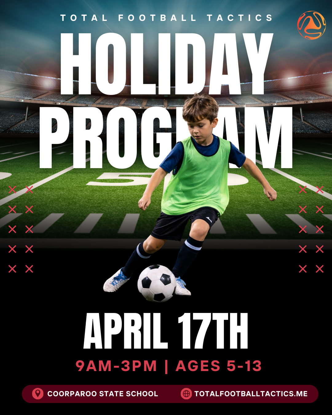 Red and Black Modern American Football Tournament Instagram Post.png