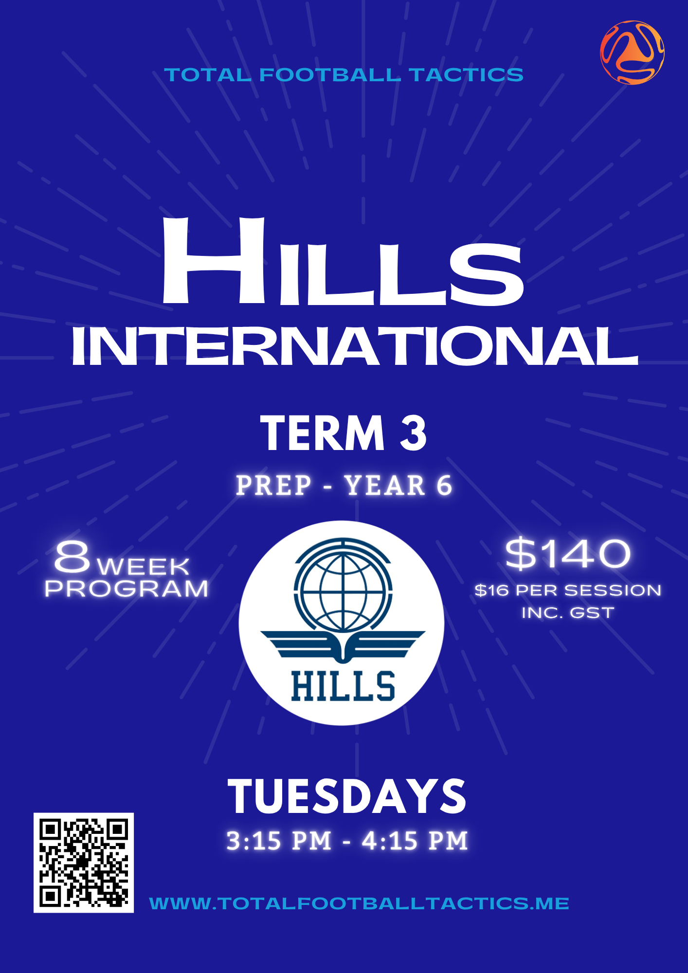 Hills International College Term 3 ($128 + GST)